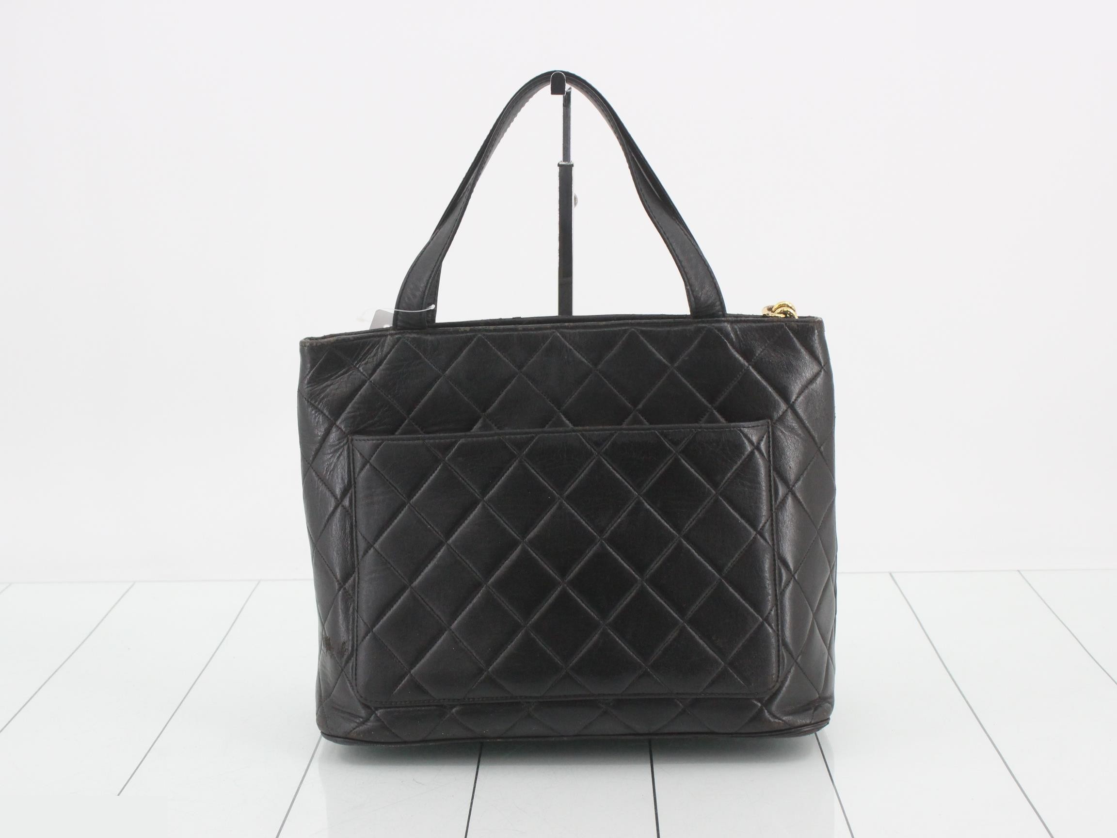 Leather Coco Mark G Medal Reissue Tote Bag — view 2