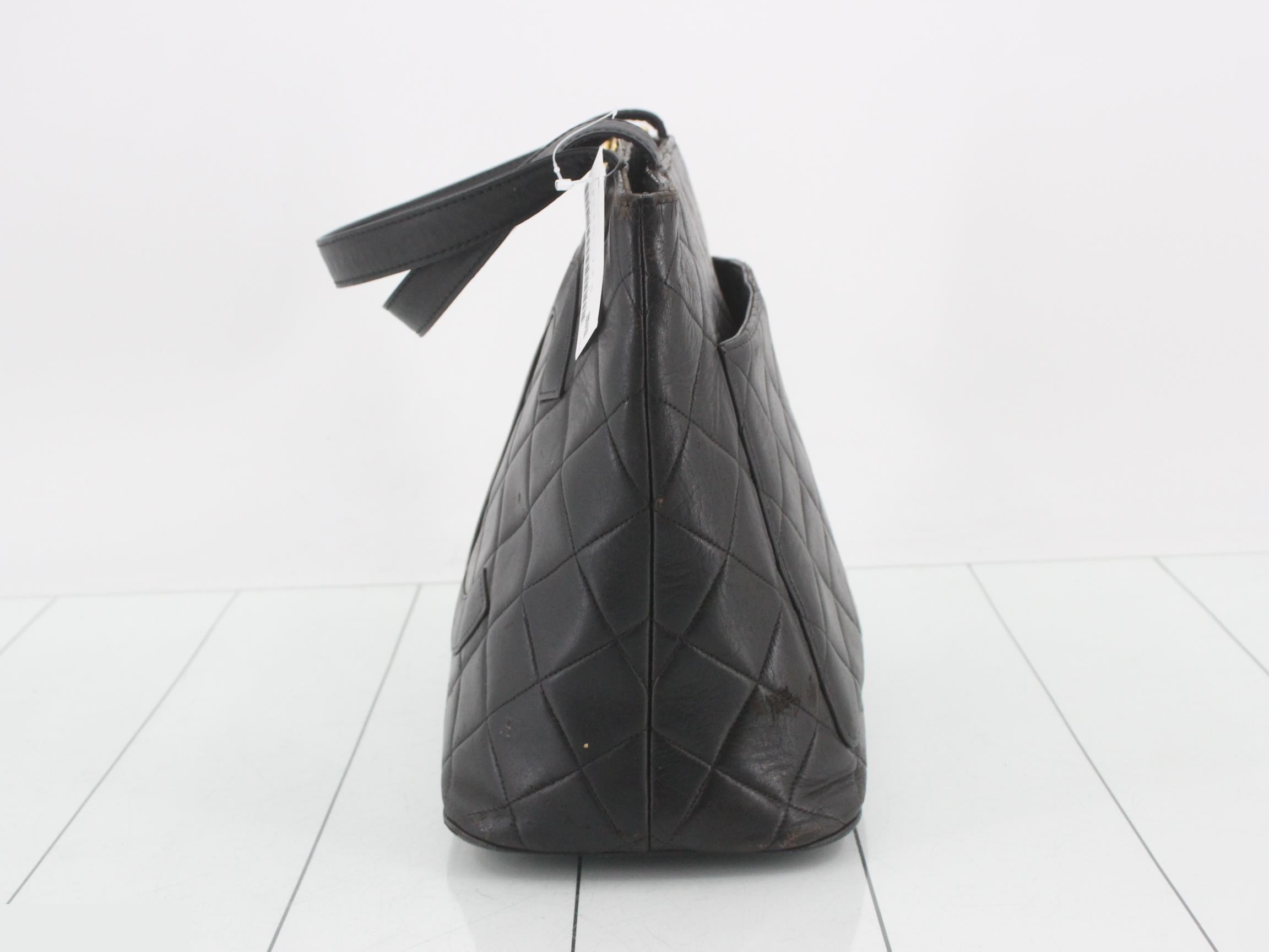 Leather Coco Mark G Medal Reissue Tote Bag — view 3