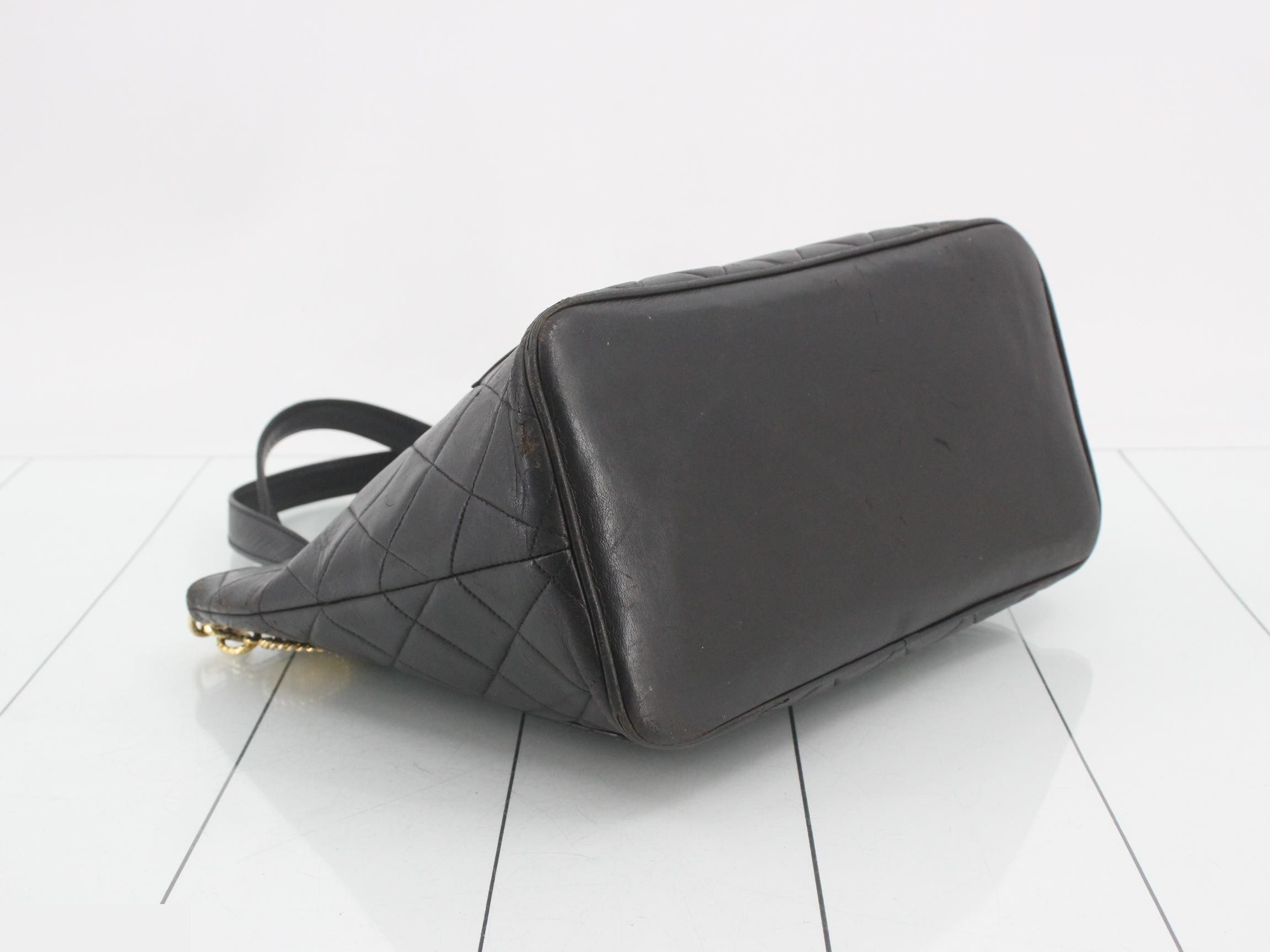 Leather Coco Mark G Medal Reissue Tote Bag — view 5