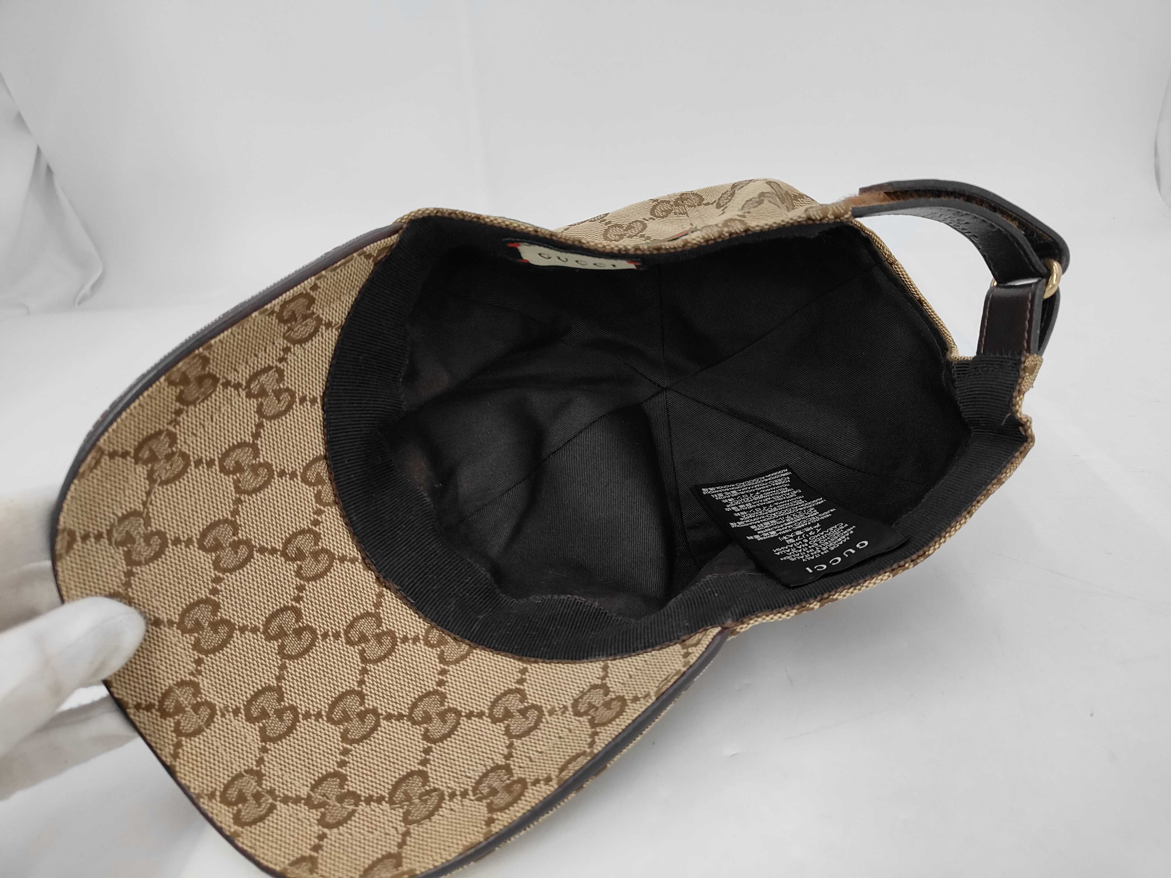 GG Canvas Sherry Cap L (Other Accessories) — view 7