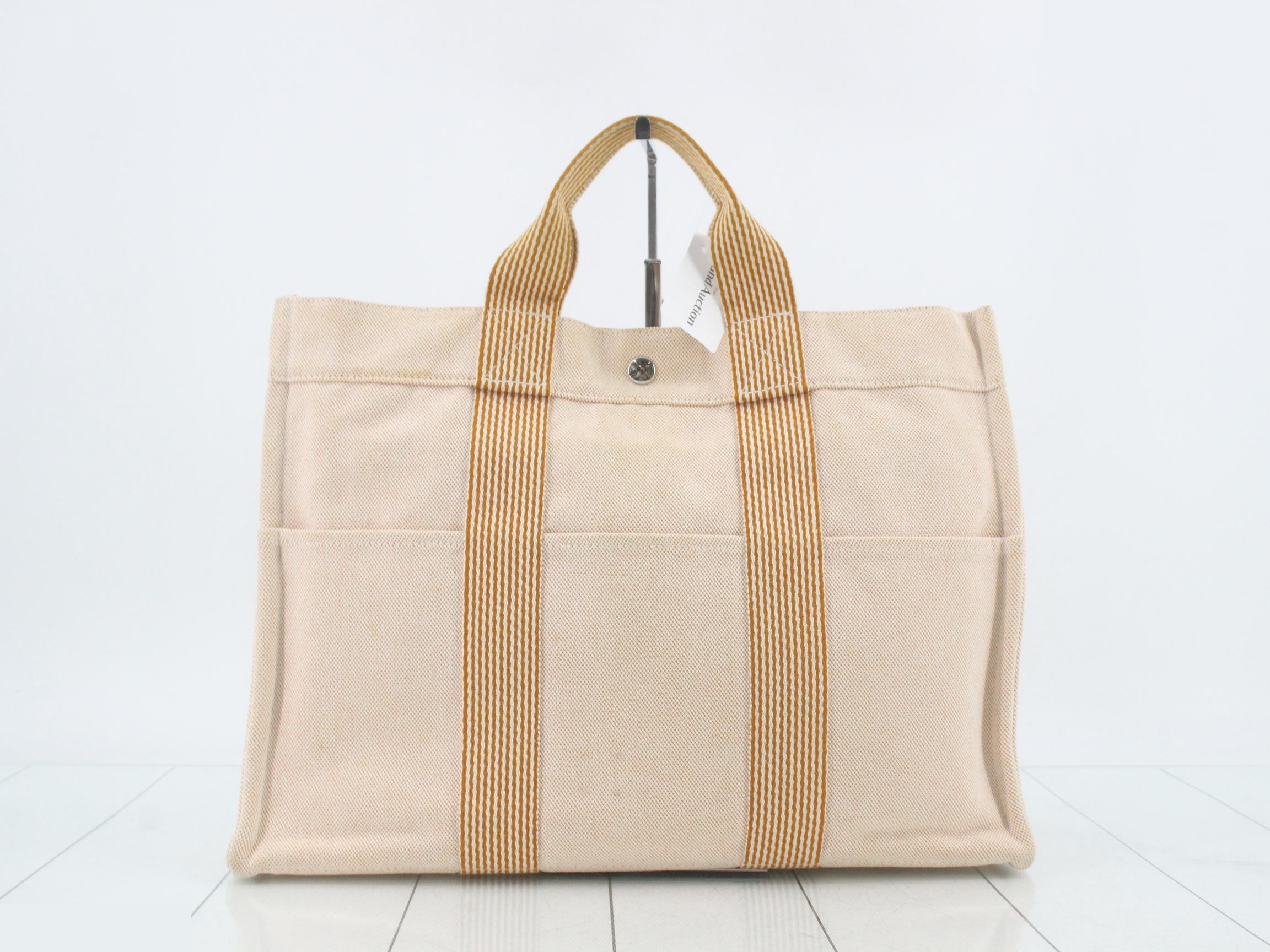 New Foolre-Tout MM (Bag) - Handbag - Orange/Beige — view 2