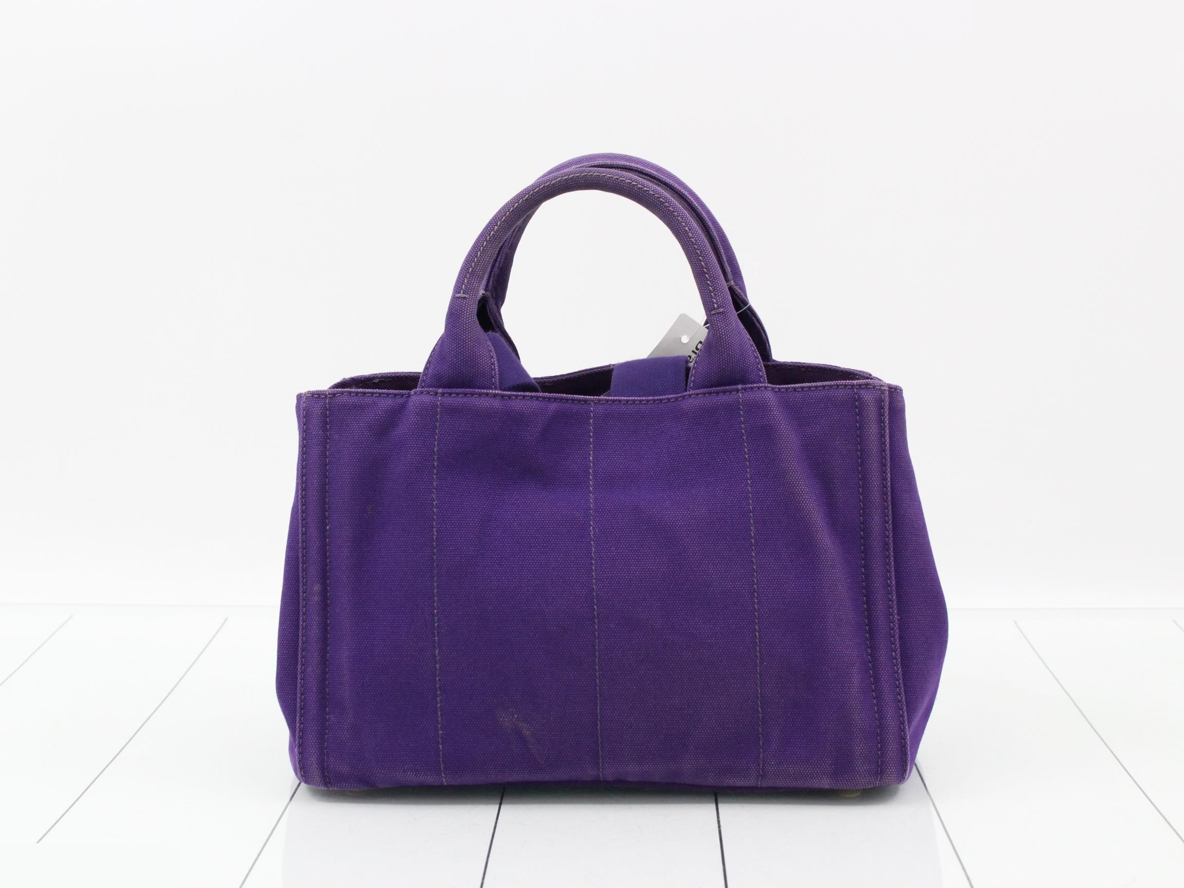 Canapa handbag, embellished with jewels and studs, 2-way, purple. — view 2