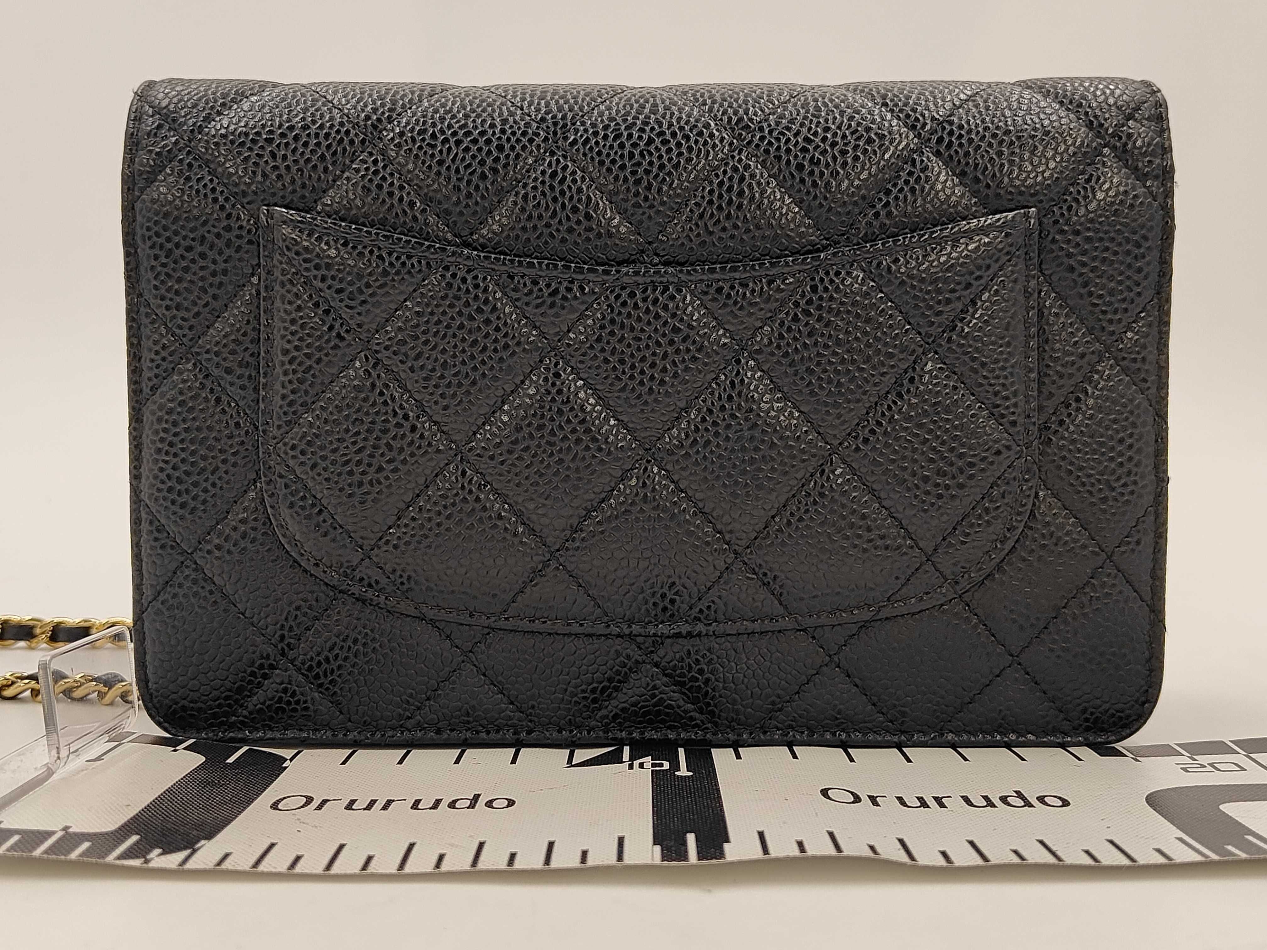 Woc Black Gold Buckle Chain Shoulder Bag — view 2