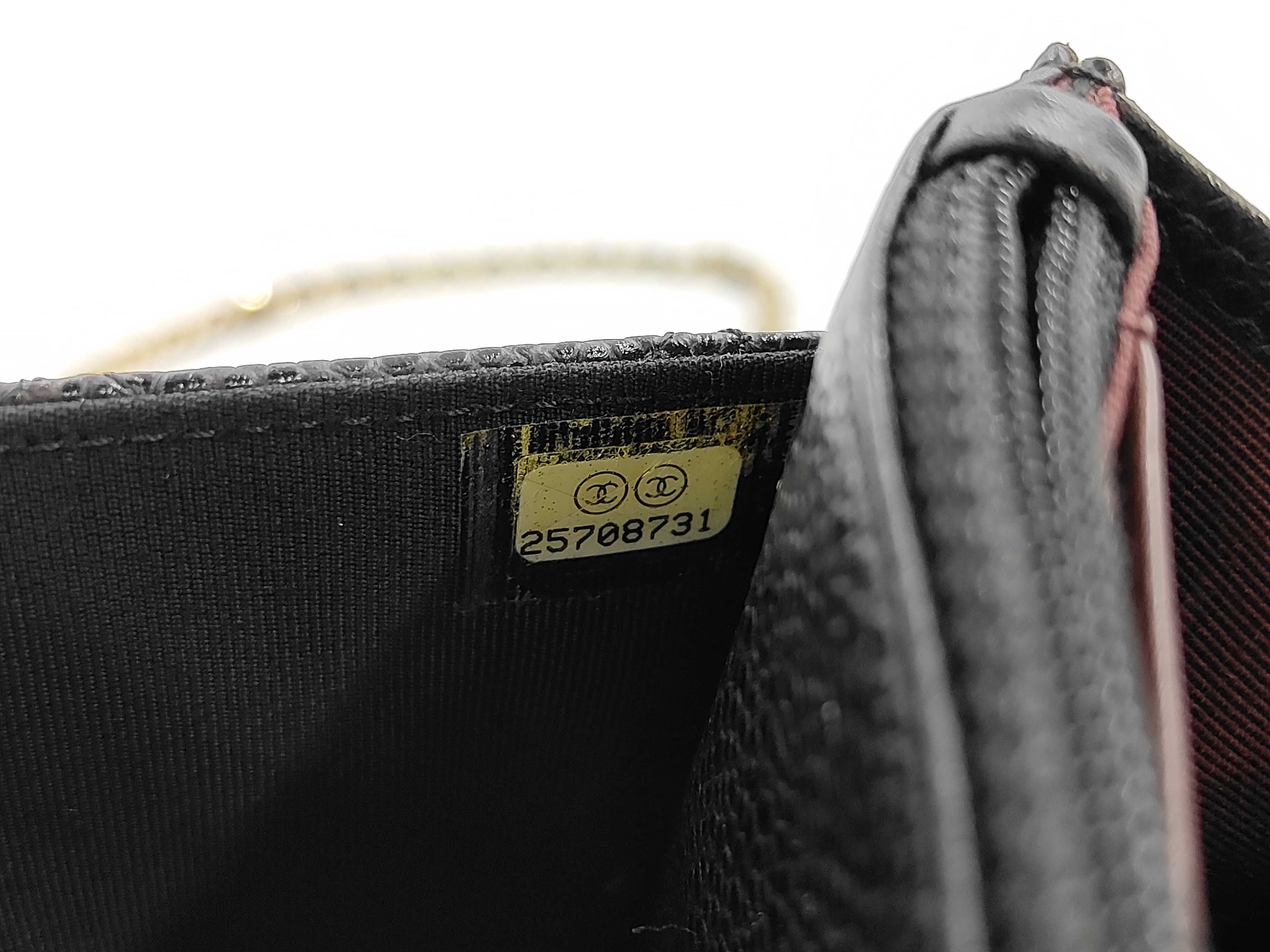 Woc Black Gold Buckle Chain Shoulder Bag — view 12