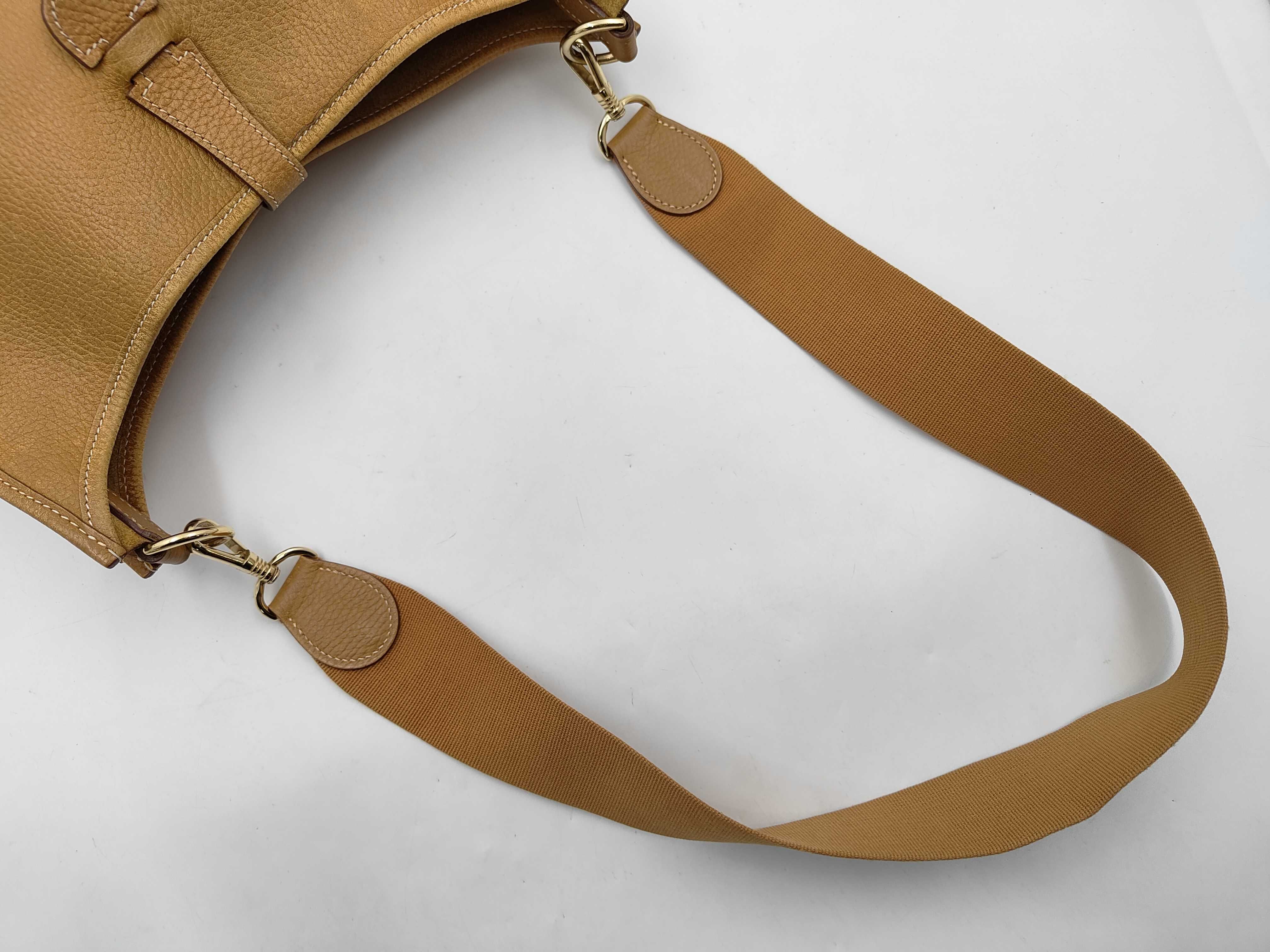 Evelyne Shoulder Bag, Camel Shoulder Bag — view 3