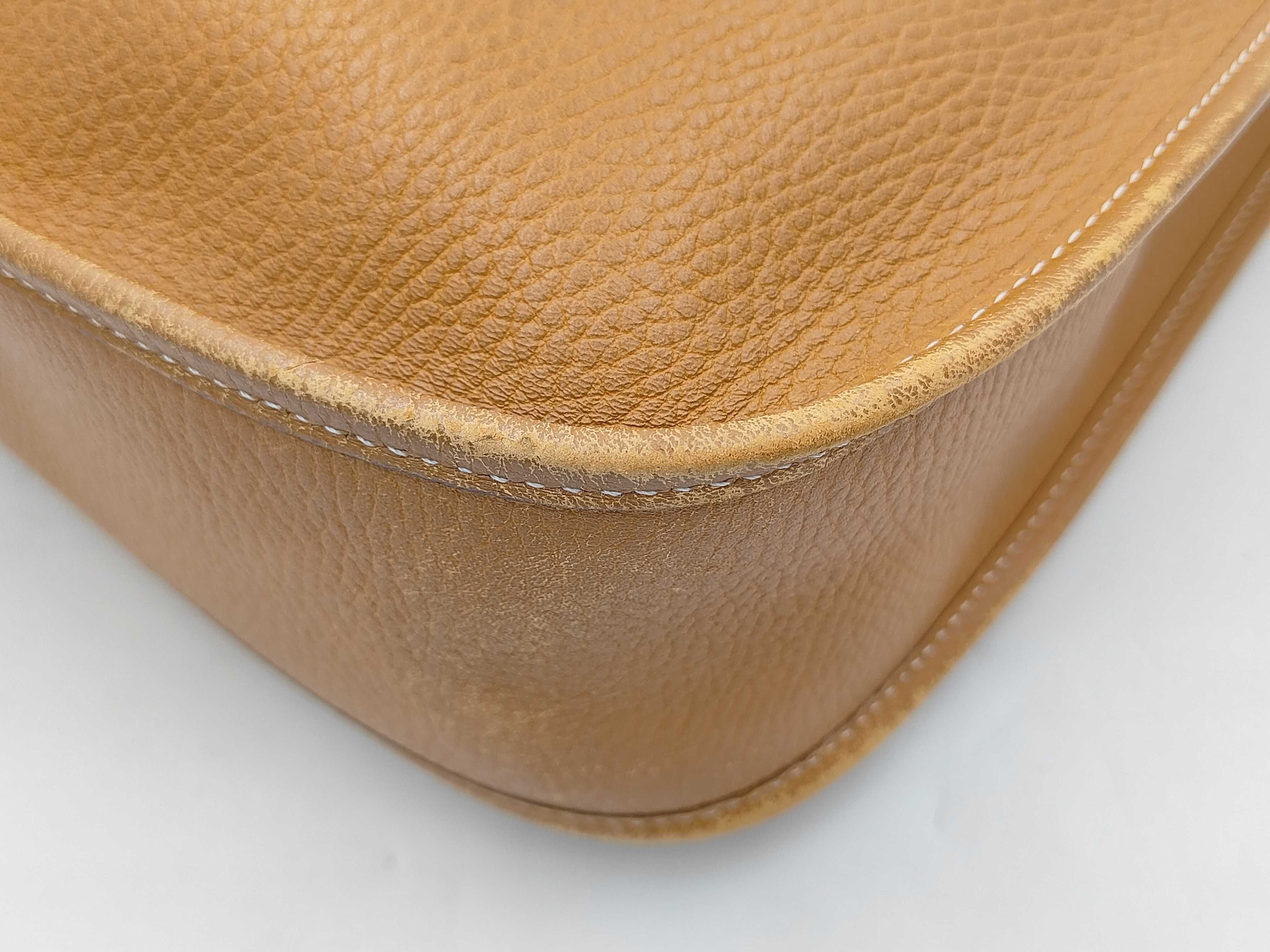 Evelyne Shoulder Bag, Camel Shoulder Bag — view 7