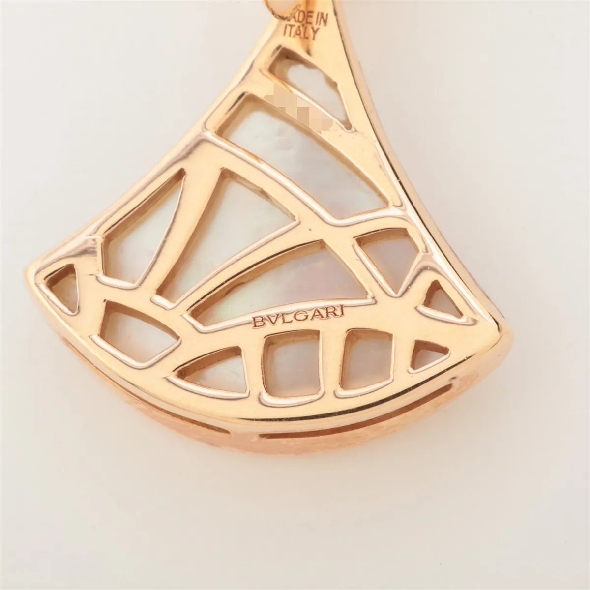 Diva Dream Shell Earrings 750 (PG) x K18 (PG) 5.2g 9CHA77 Shell — view 5