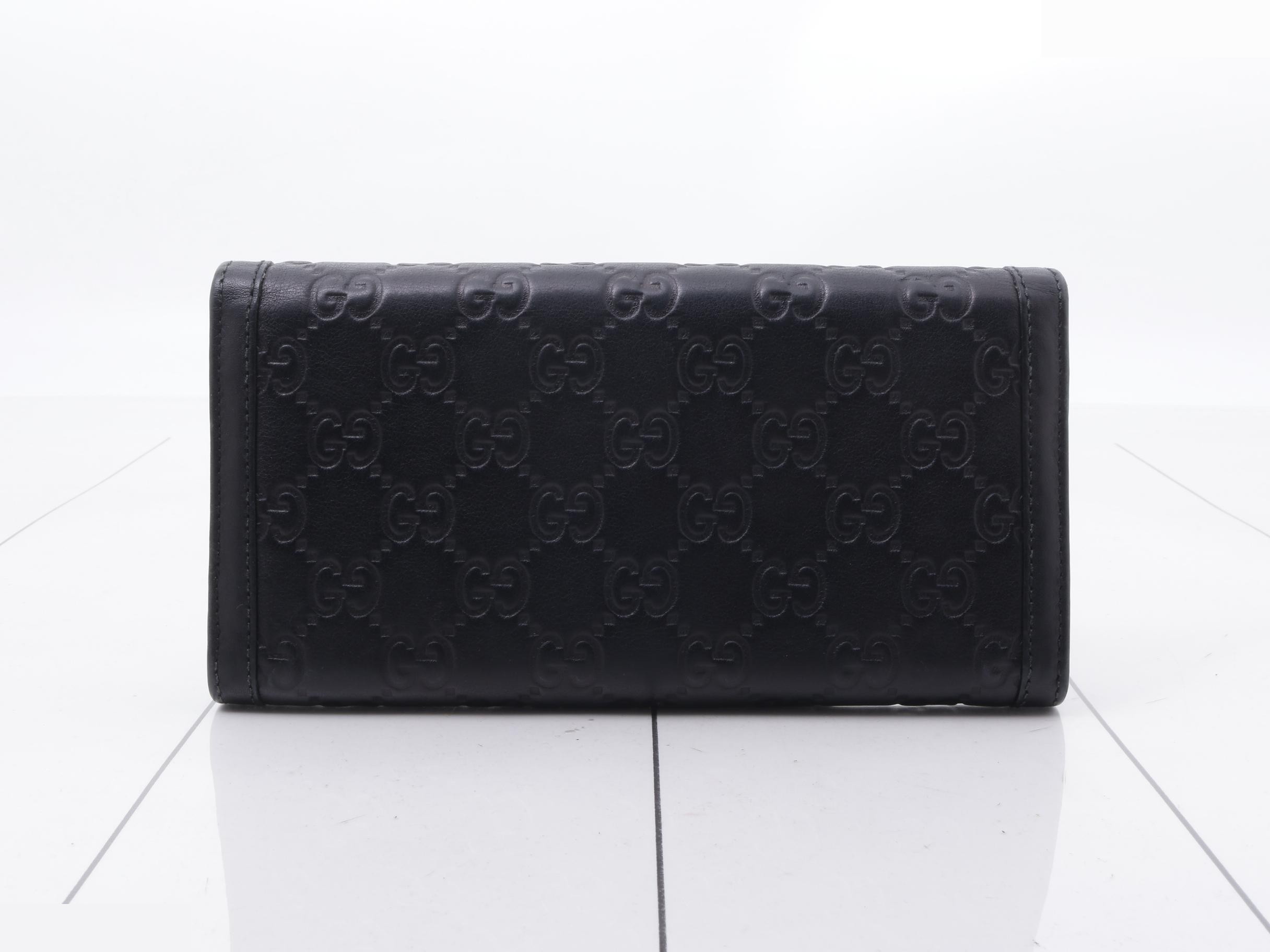 Guccissima wallet, interlocking design — view 2