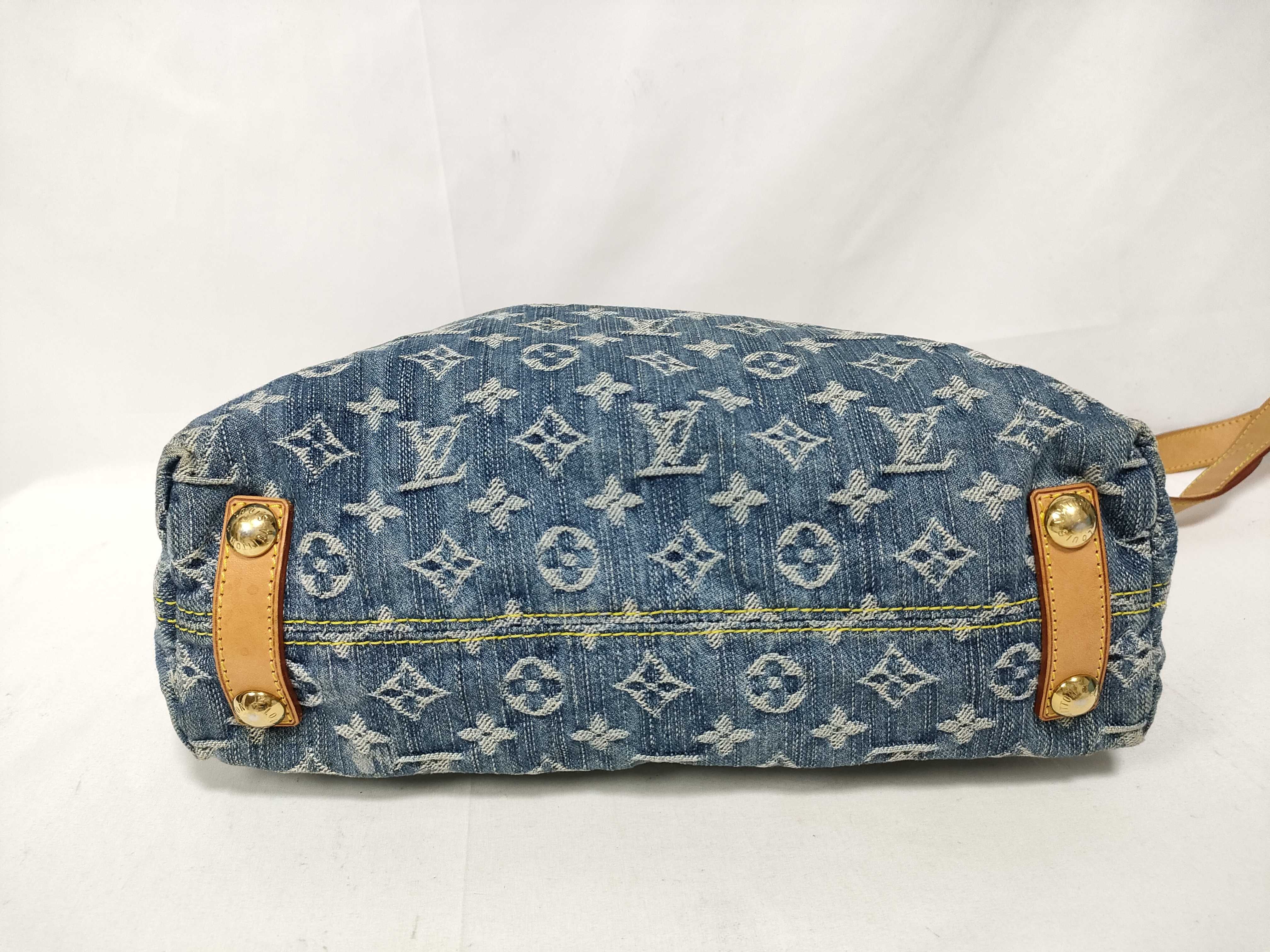 Monogram Denim Louis Vuitton Monogram Denim LV Baggy PM Shoulder Bag — view 3