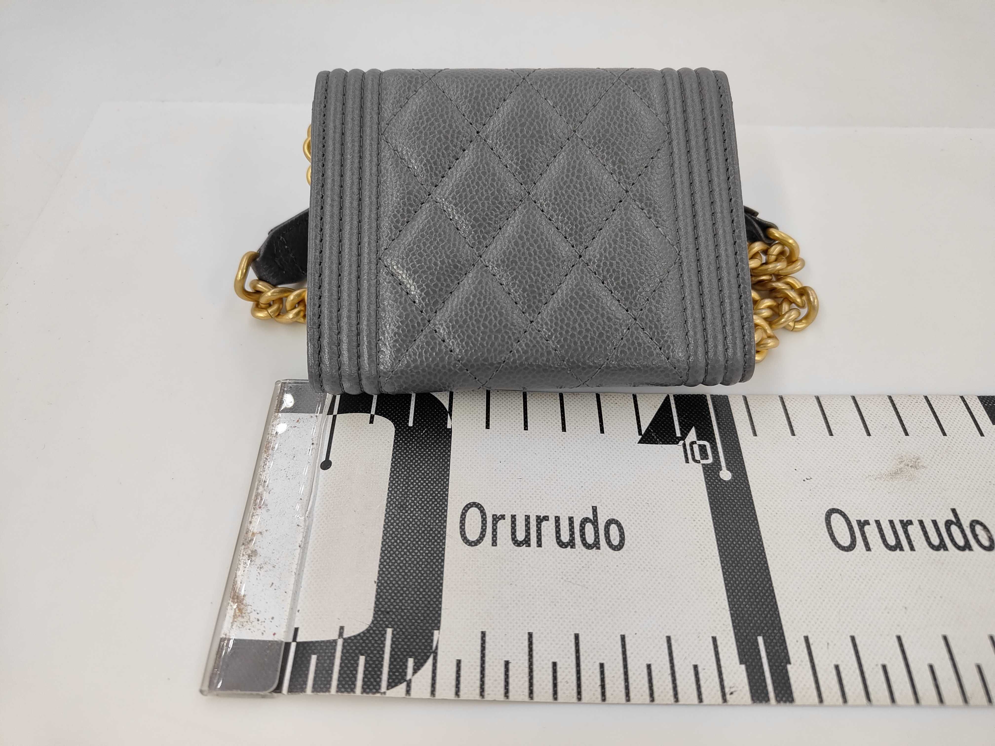 Matelassé Chain Coin Purse Shoulder Bag — view 2