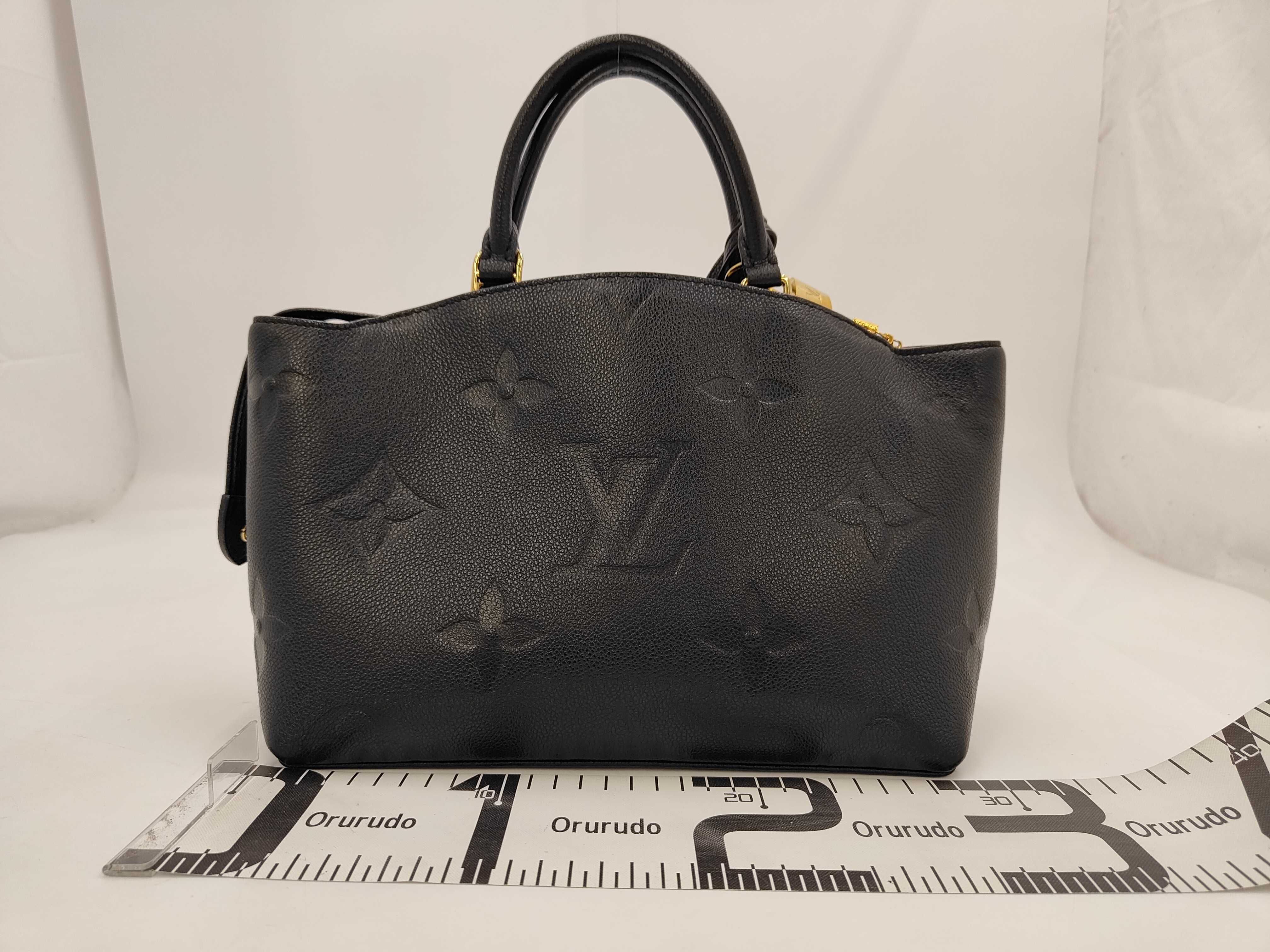 Petit Palais M58916 Monogram Empreinte RFID Black Bag — view 2
