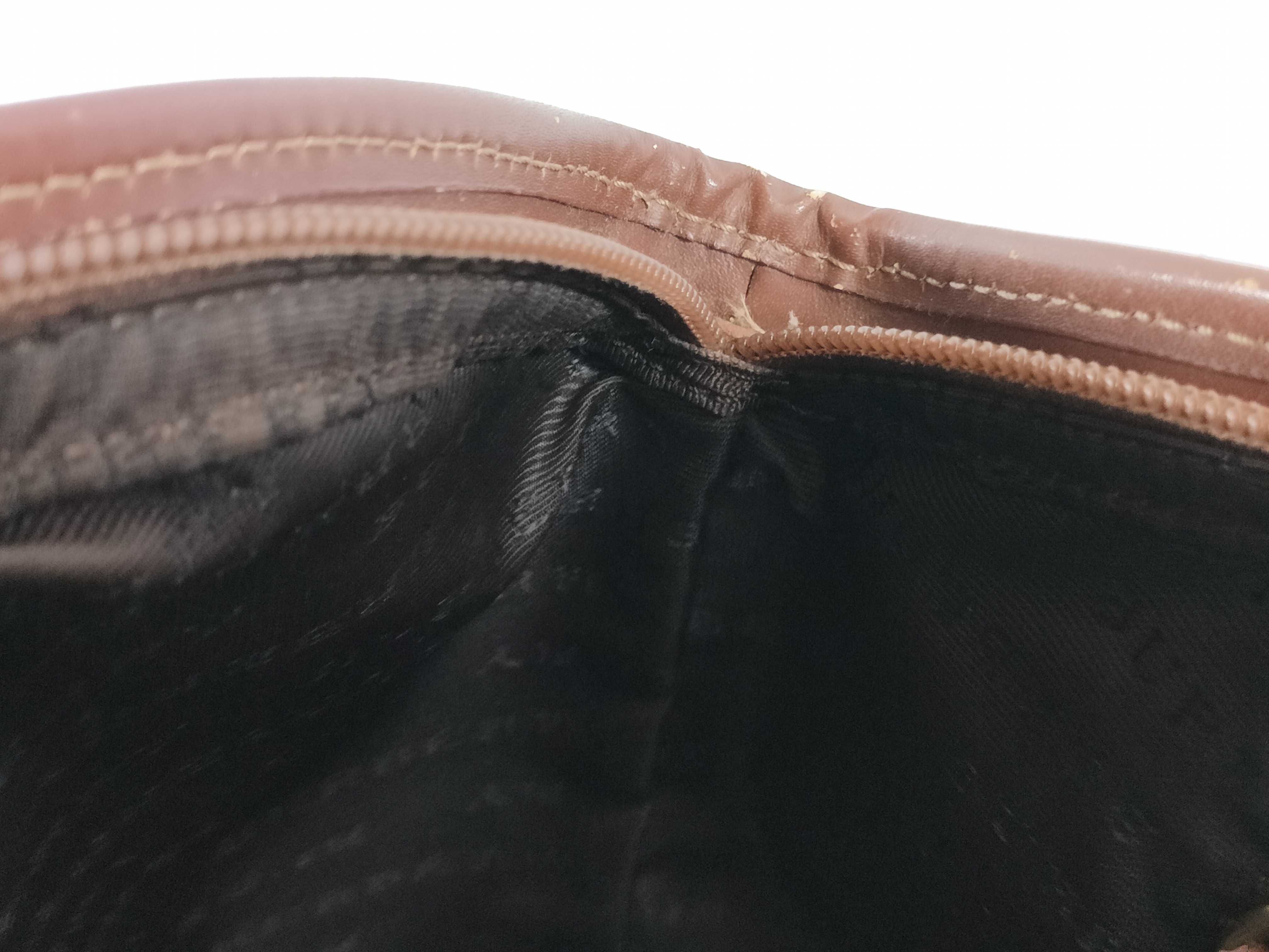 Nova Check Leather Tote Bag — view 11