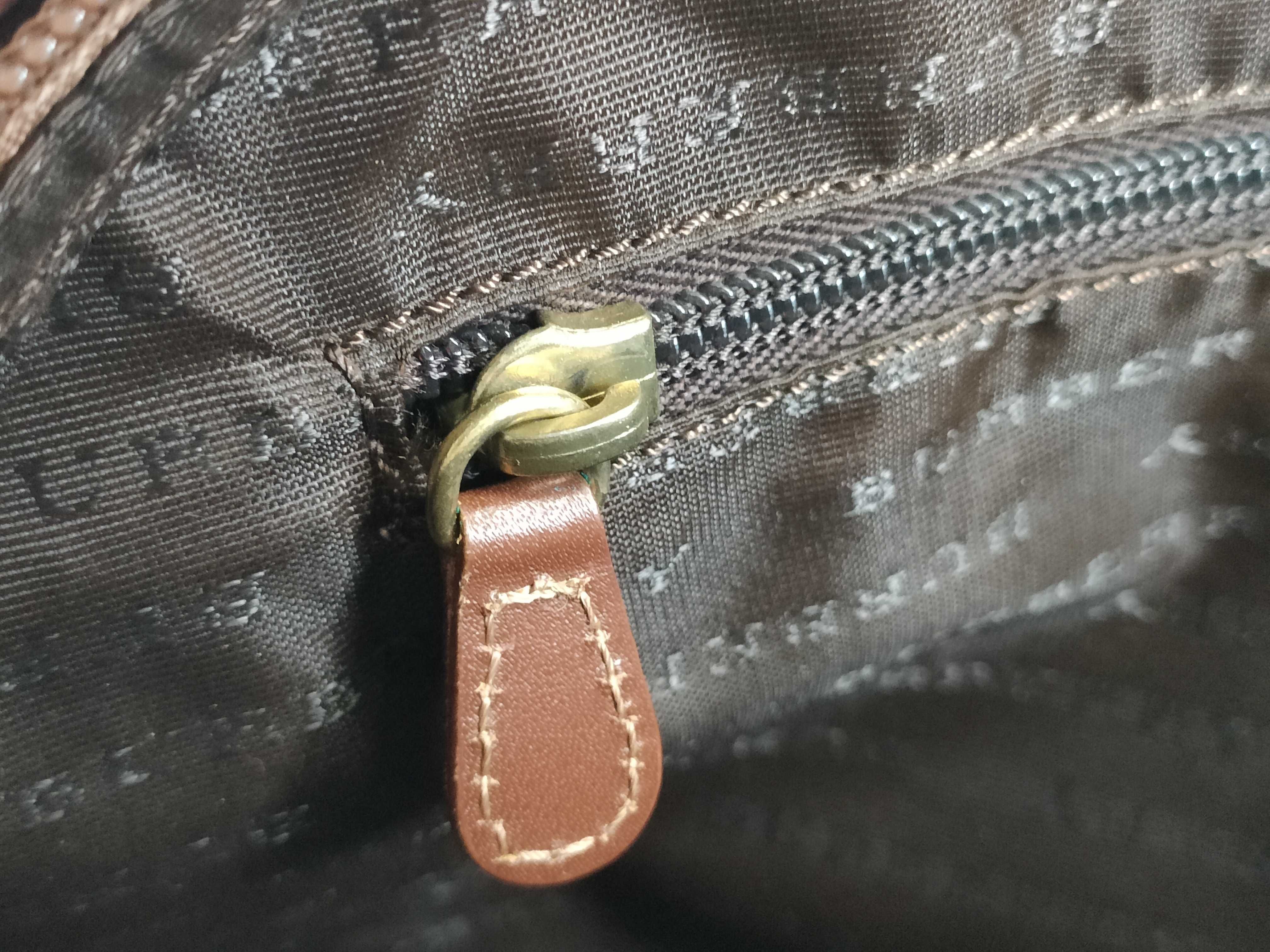 Nova Check Leather Tote Bag — view 13
