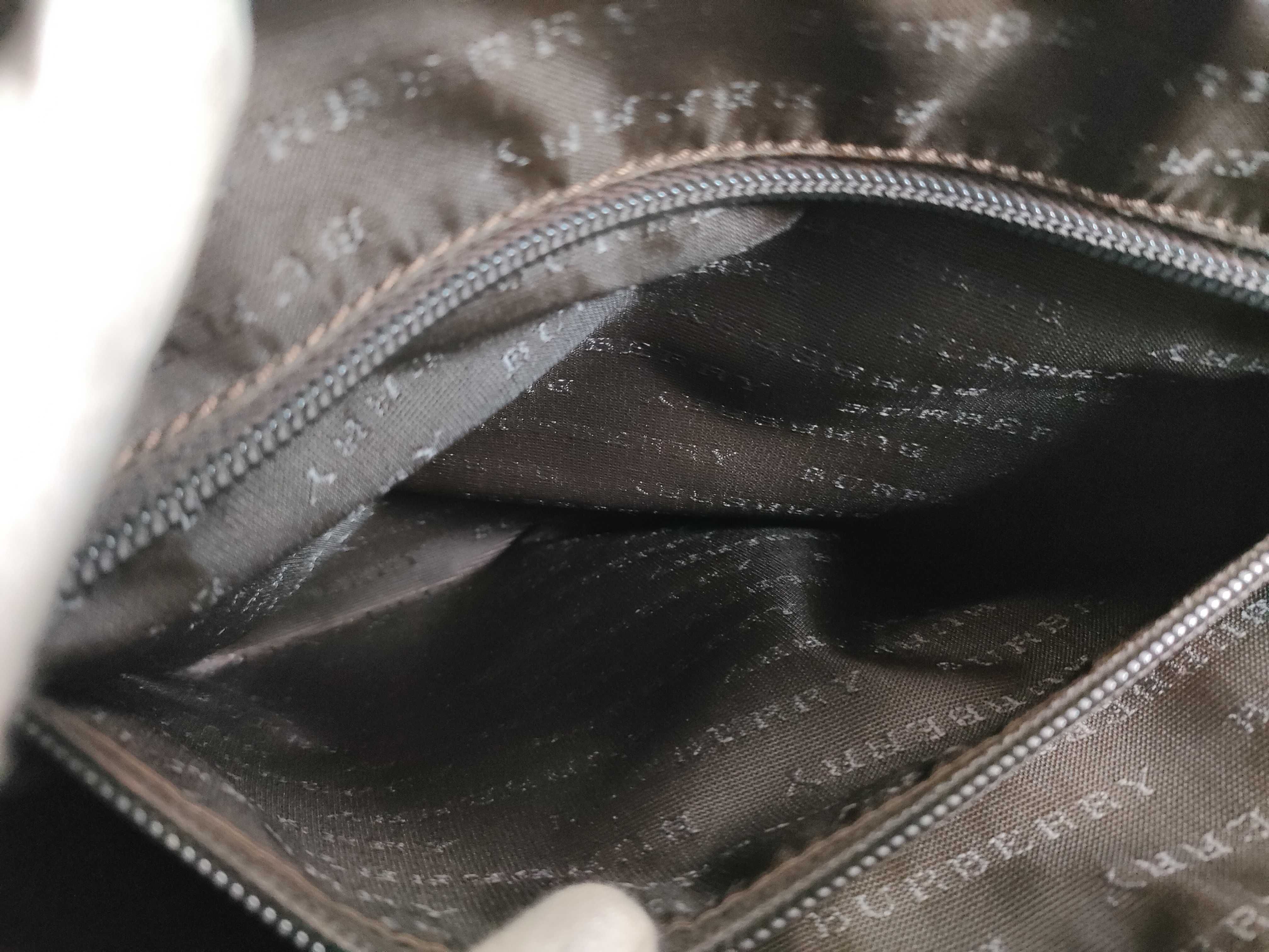 Nova Check Leather Tote Bag — view 14