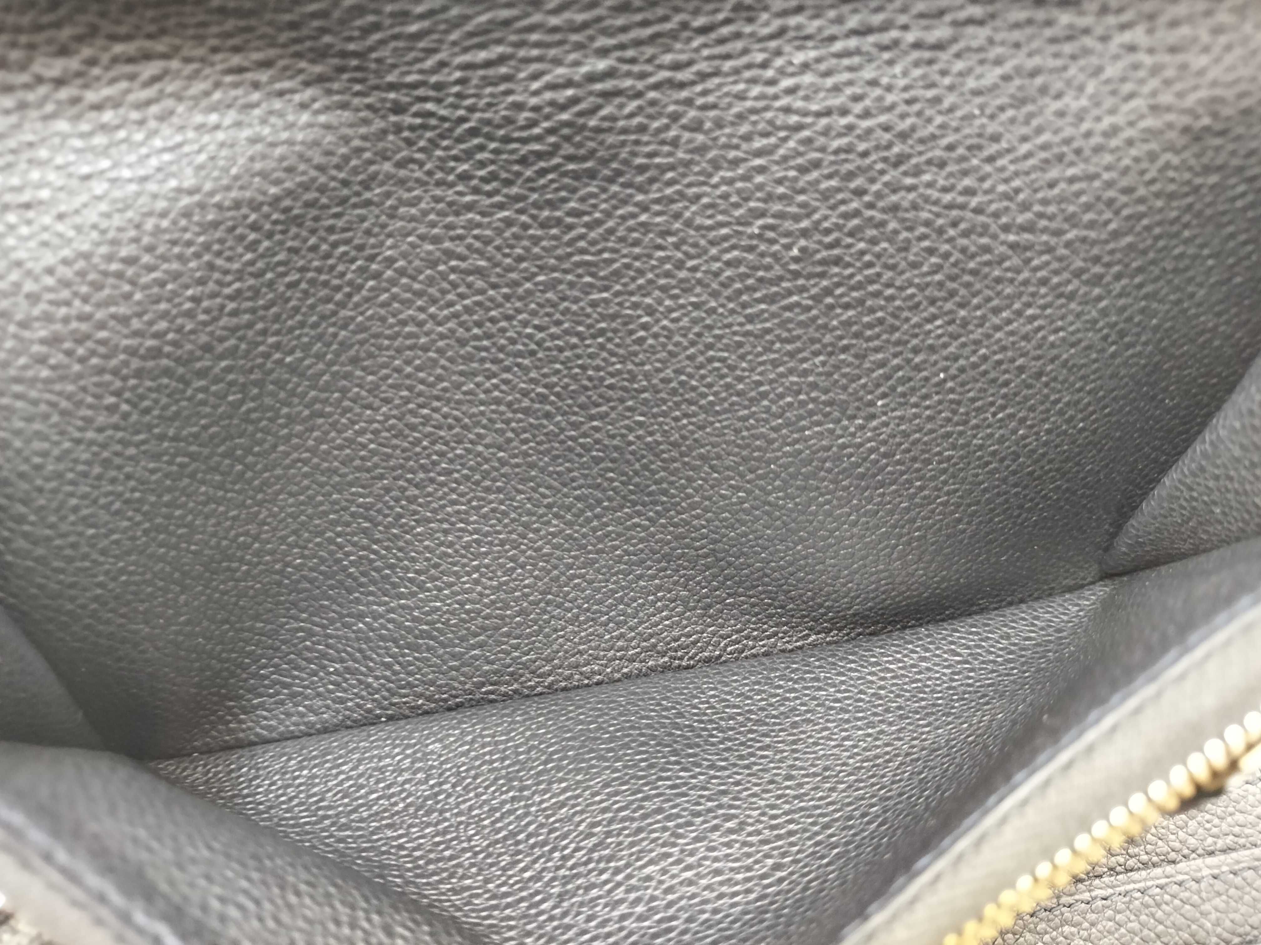 Monogram Empreinte Louis Vuitton Empreinte Leather Tri-fold Long Wallet with Serial Number, Box, and Wallet — view 12