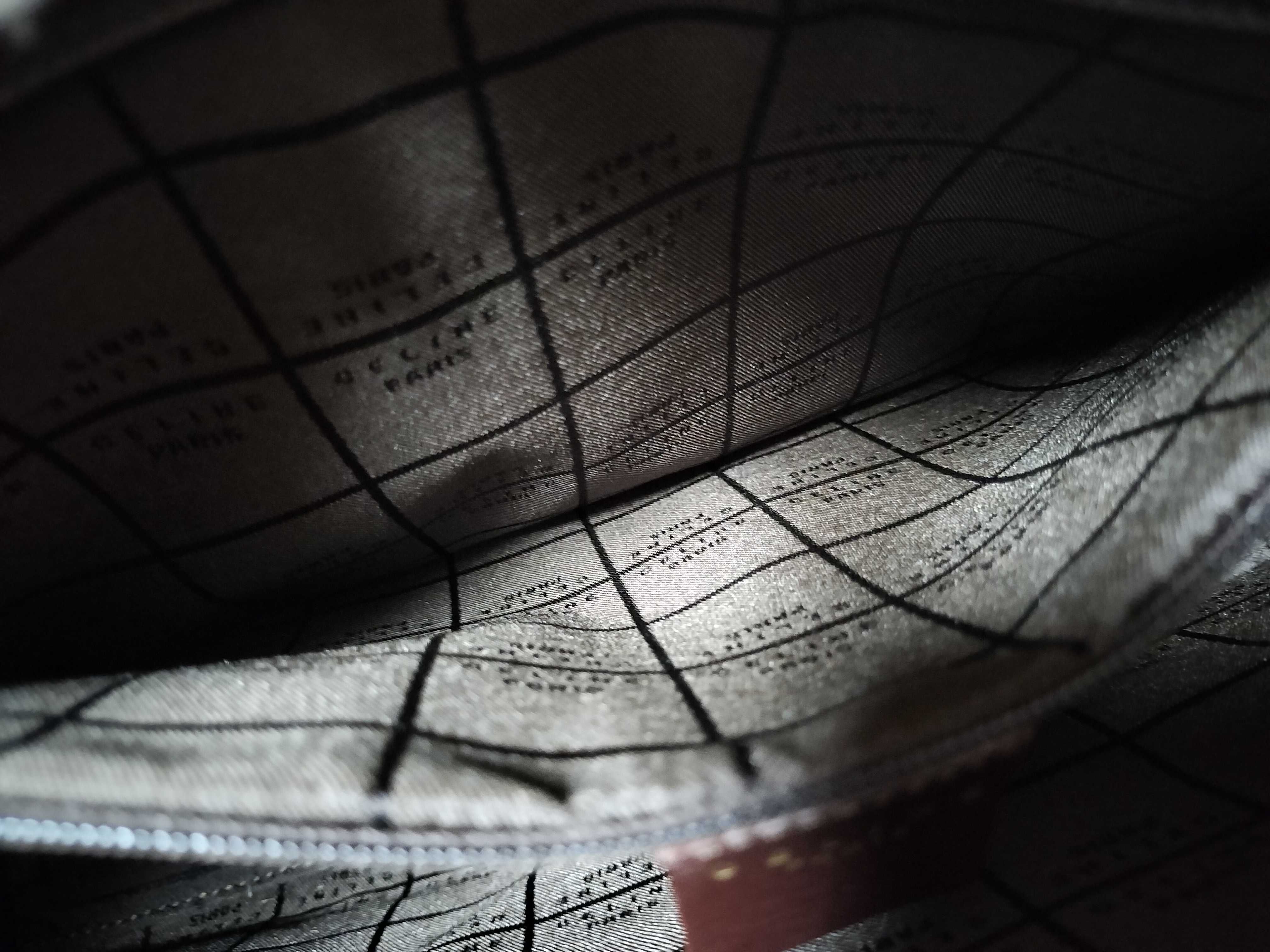 calfskin tote bag, handle stains. — view 11