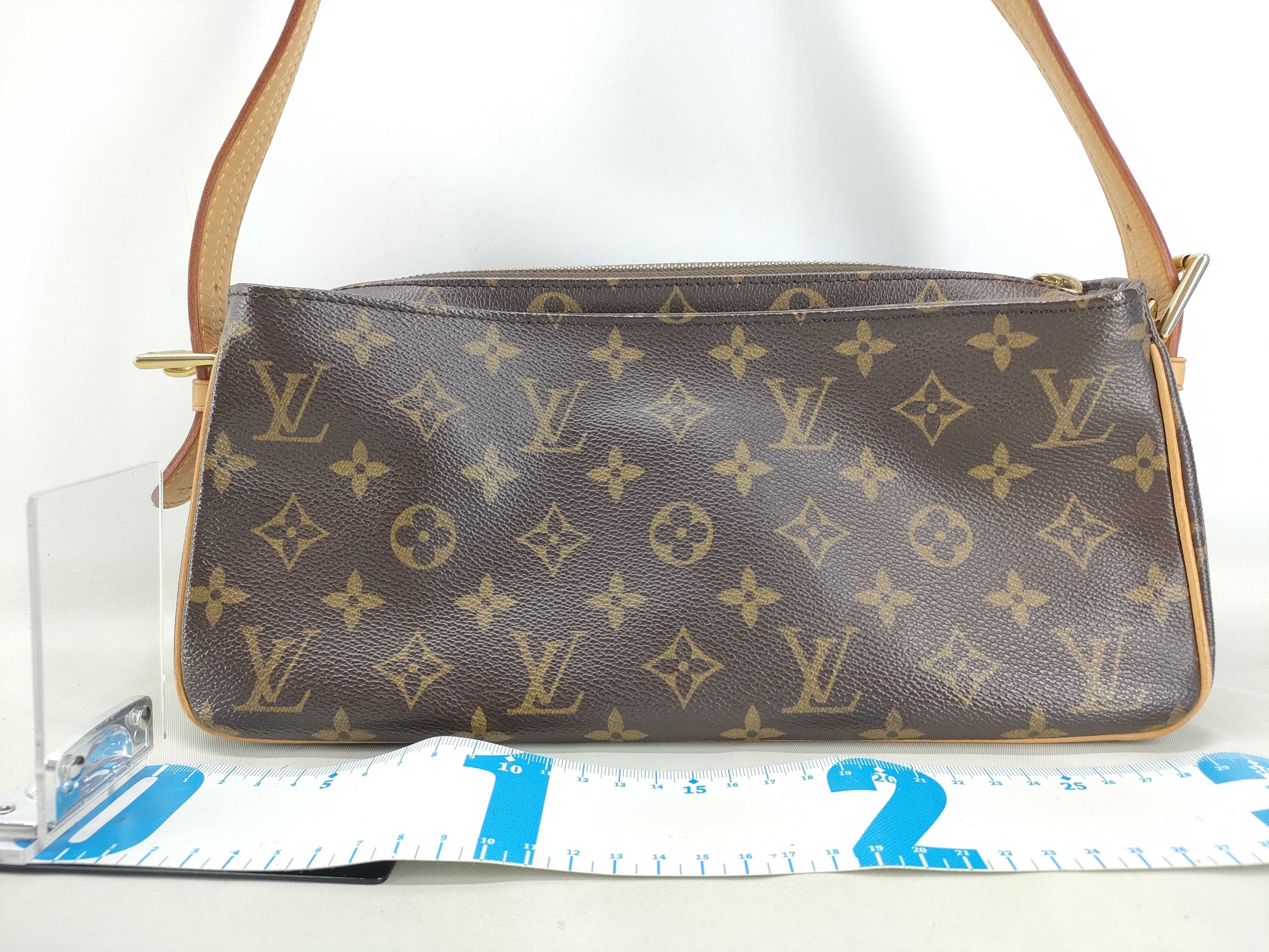 Monogram Vuitton Monogram Vivacite MM M51164 Brown Shoulder Bag (Serial number unclear) — view 2