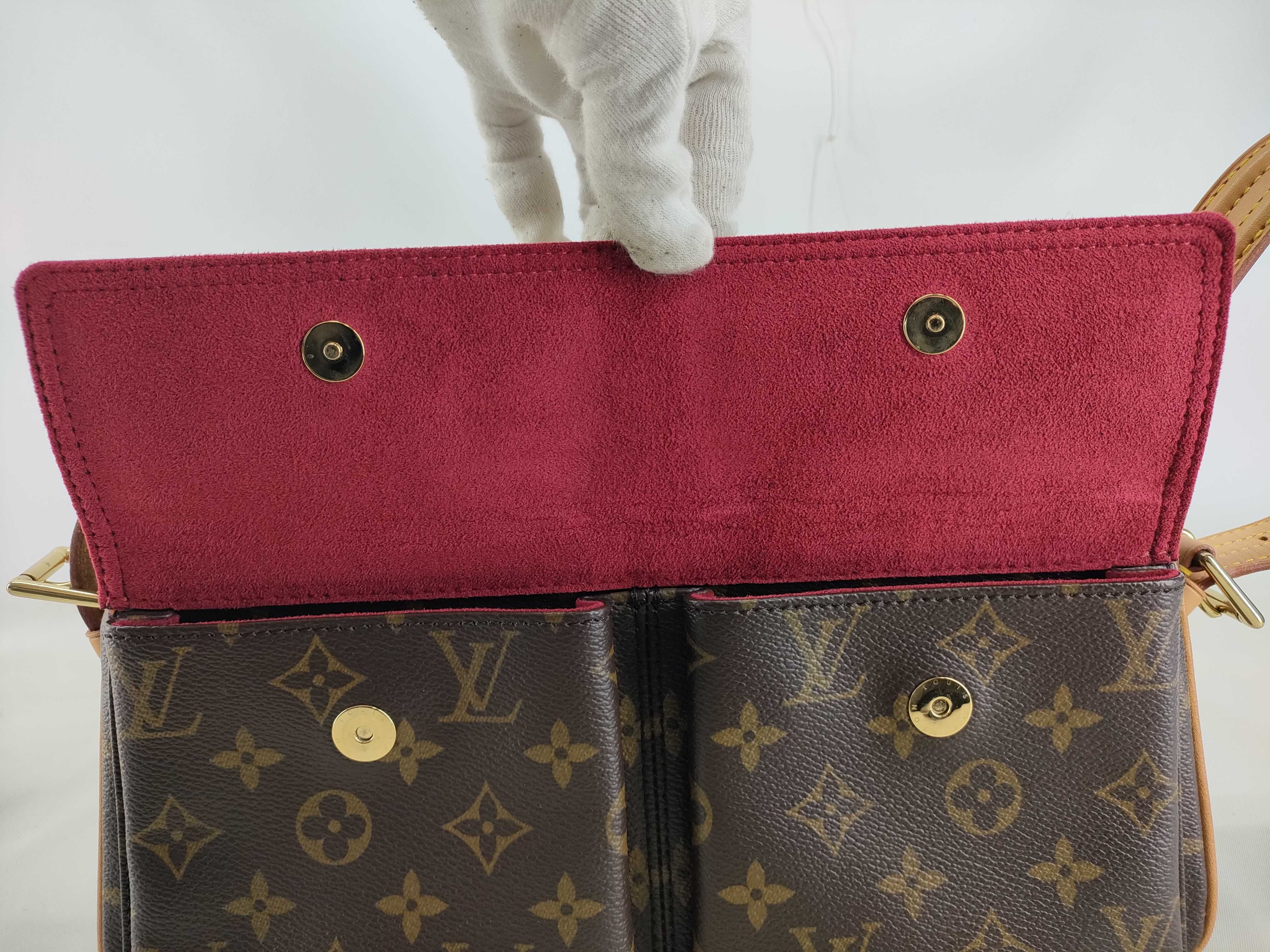 Monogram Vuitton Monogram Vivacite MM M51164 Brown Shoulder Bag (Serial number unclear) — view 14