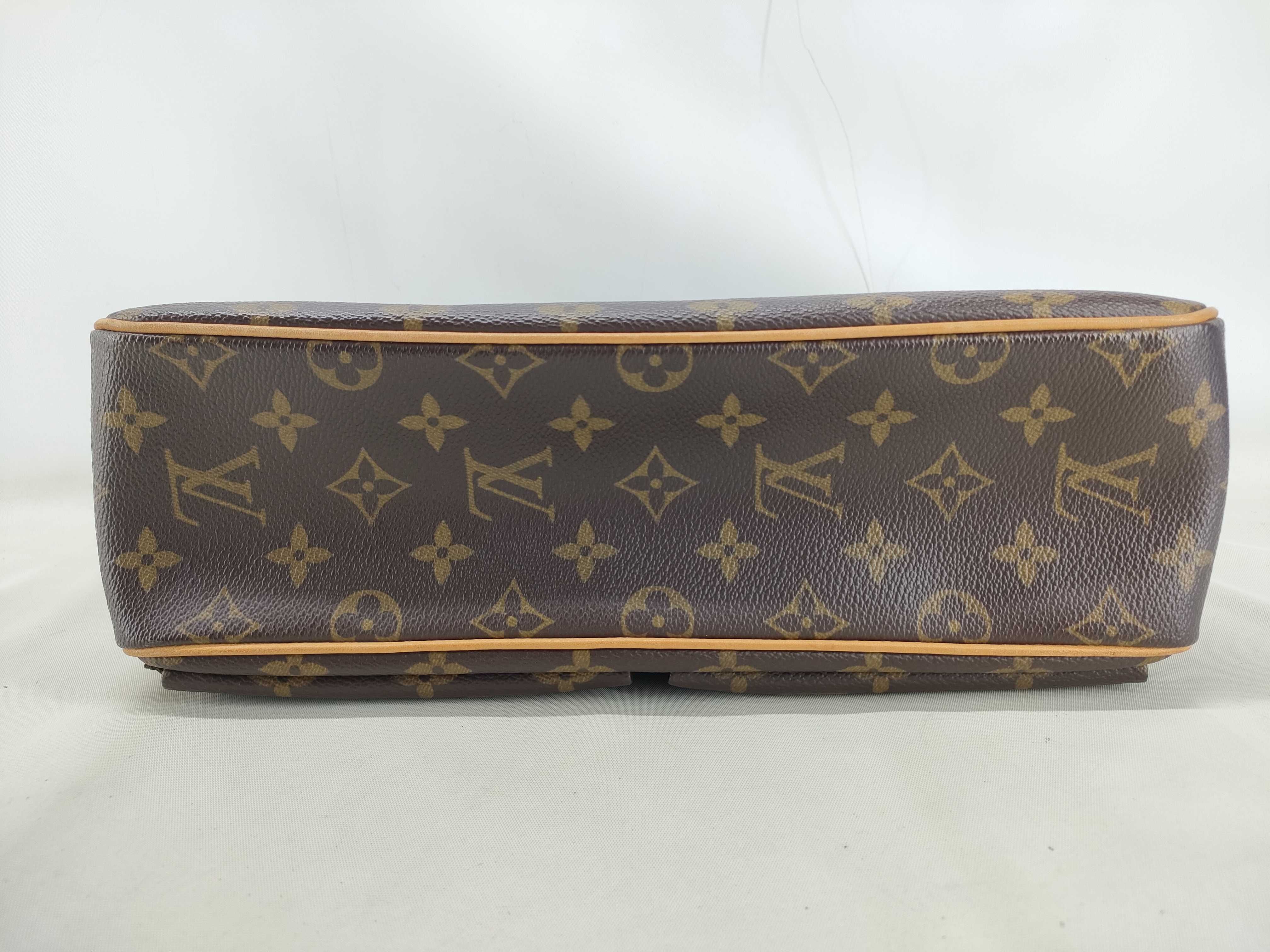 Monogram Vuitton Monogram Vivacite MM M51164 Brown Shoulder Bag (Serial number unclear) — view 3