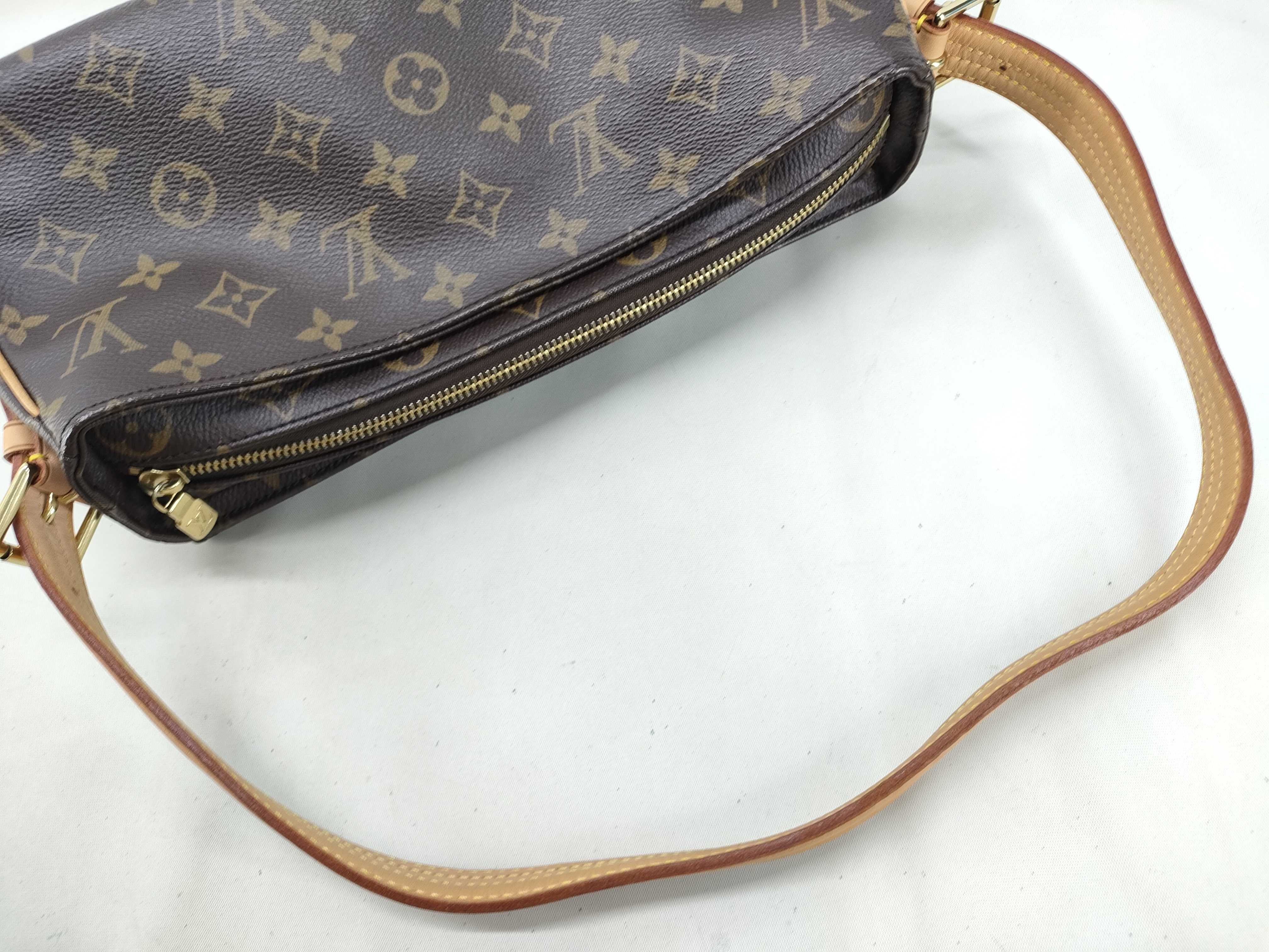Monogram Vuitton Monogram Vivacite MM M51164 Brown Shoulder Bag (Serial number unclear) — view 5