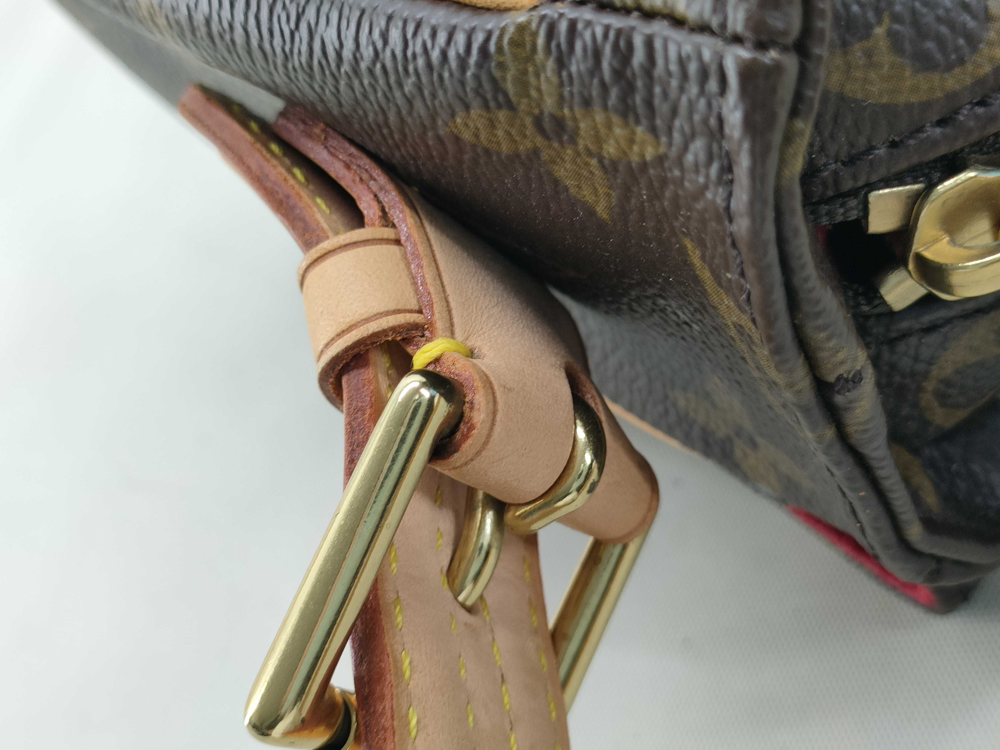 Monogram Vuitton Monogram Vivacite MM M51164 Brown Shoulder Bag (Serial number unclear) — view 7