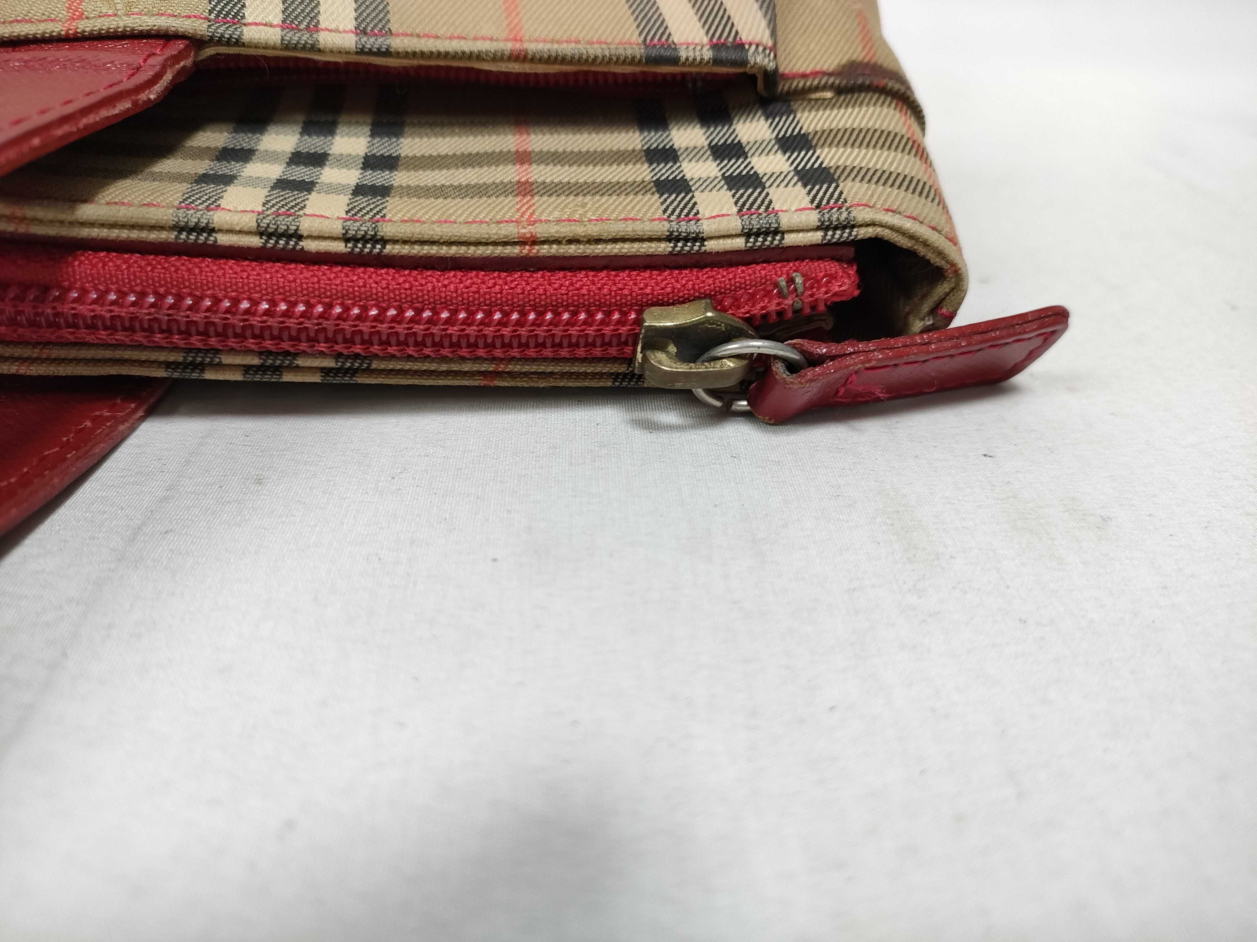 Nova Check Leather Charm Embossed Handbag — view 12