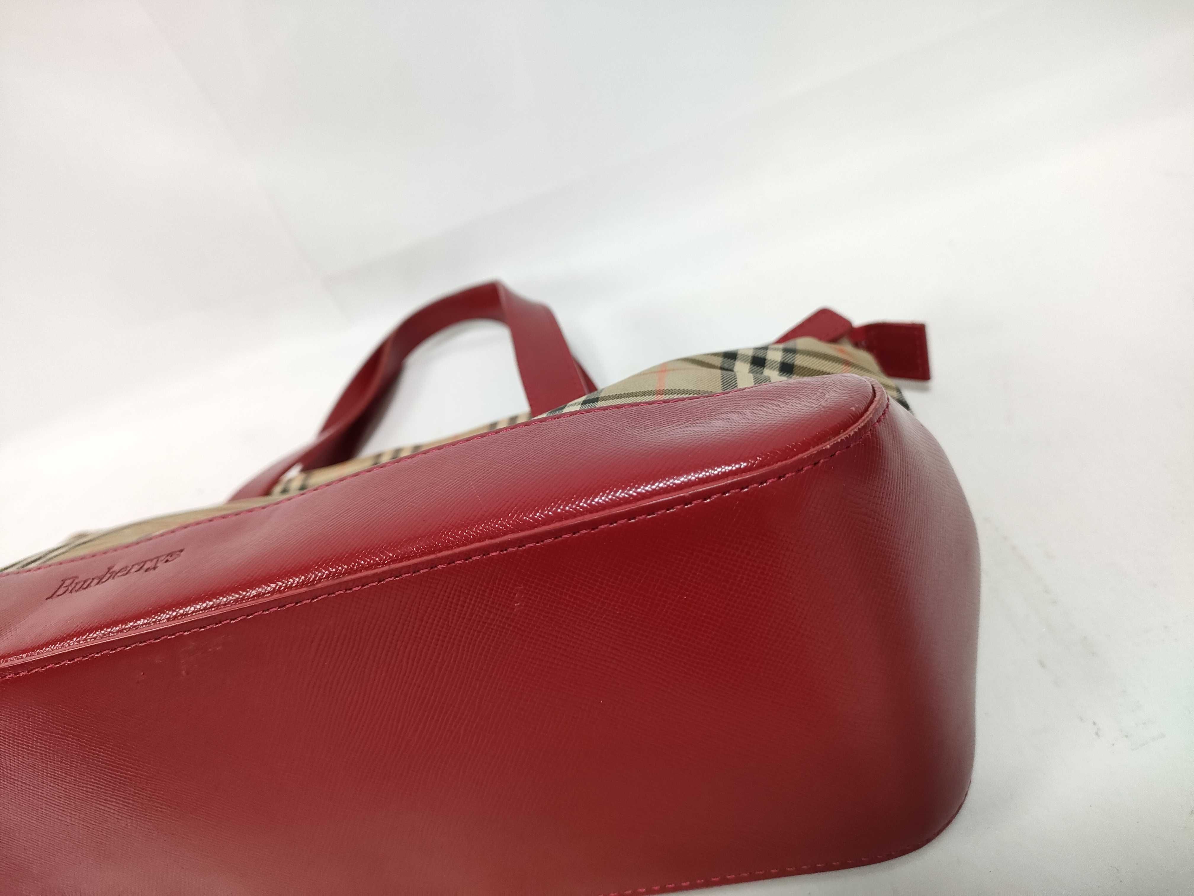 Nova Check Leather Charm Embossed Handbag — view 4