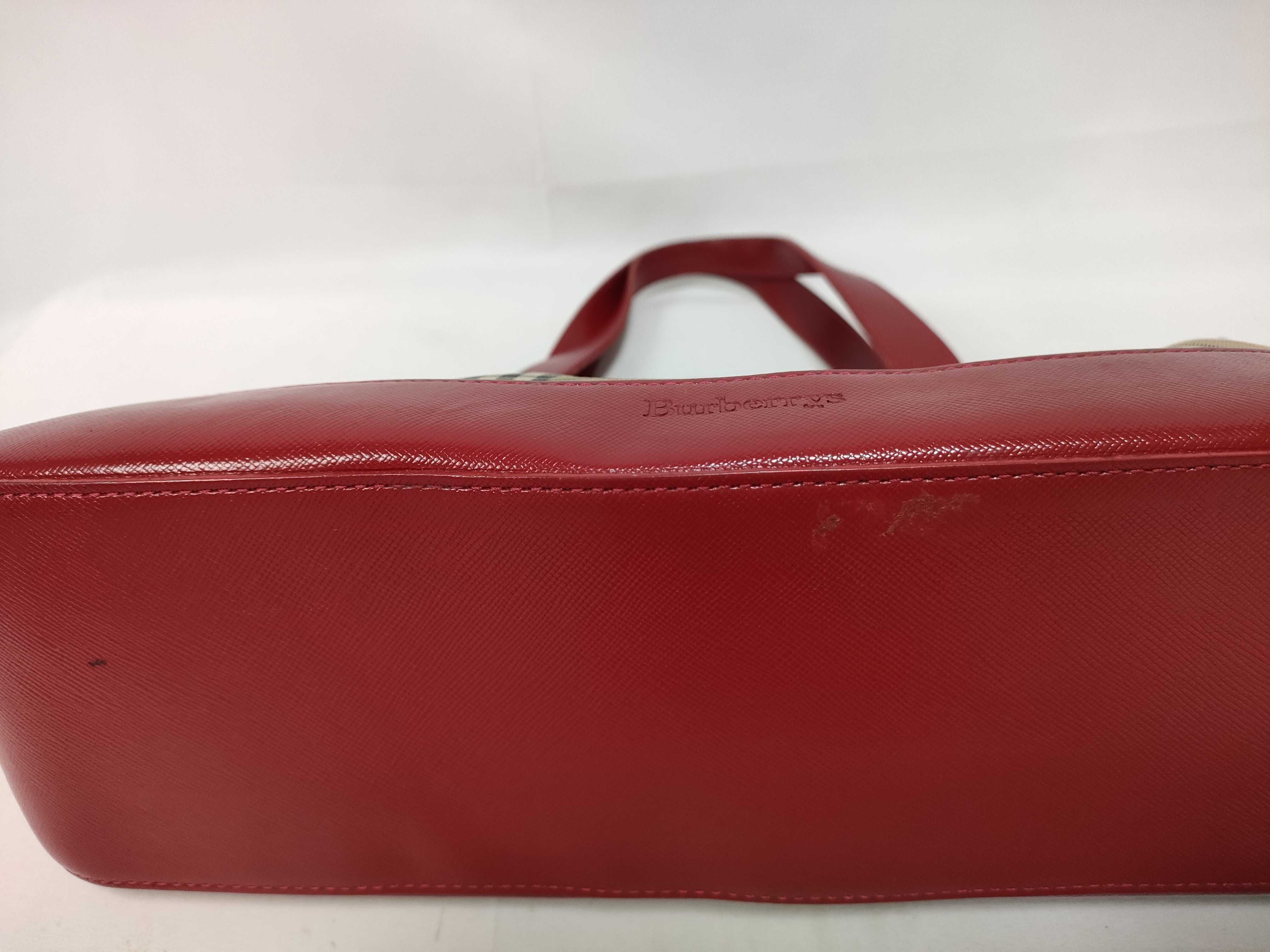 Nova Check Leather Charm Embossed Handbag — view 5