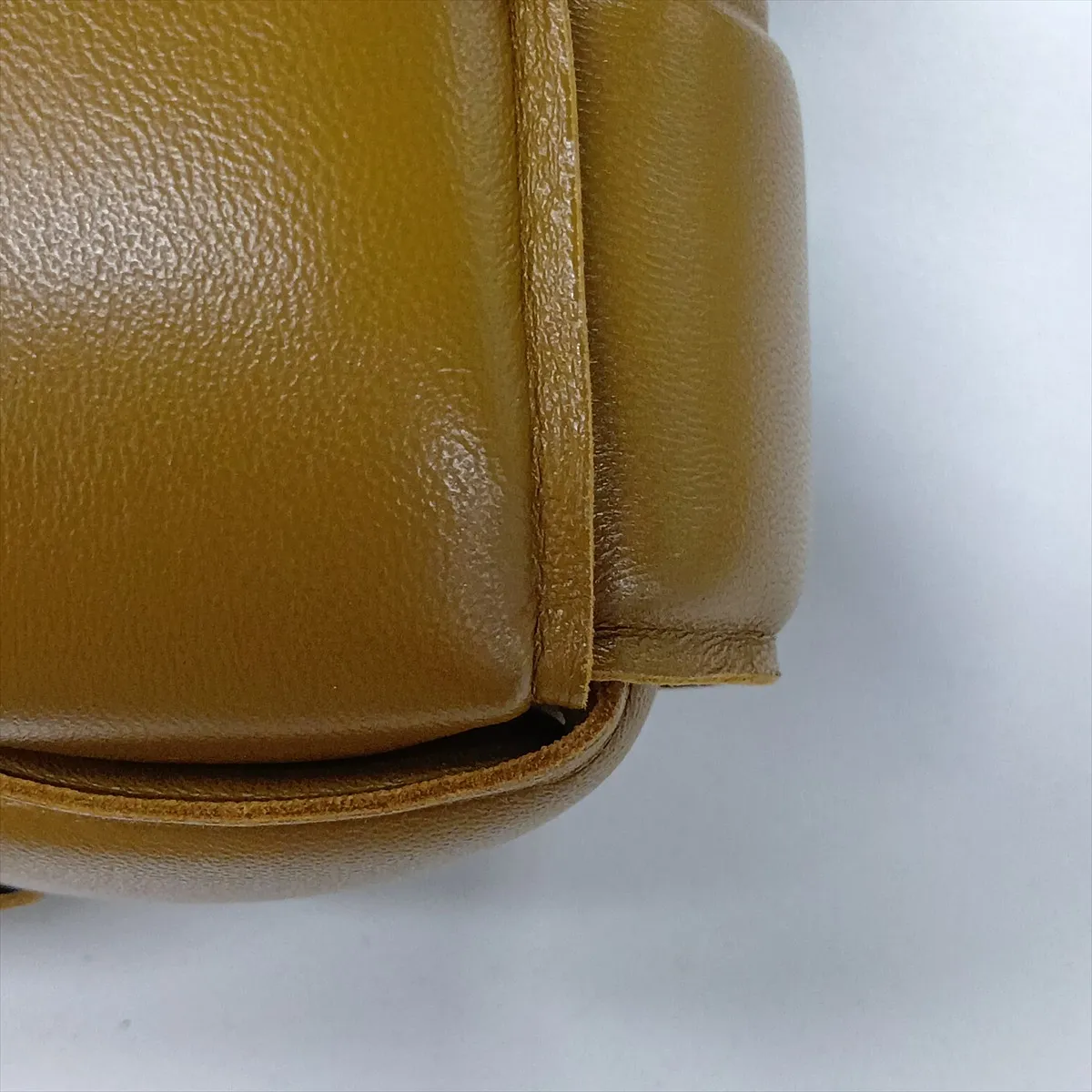 Maxi Intrecciato Padded Cassette Leather Shoulder Bag, Brown — view 14