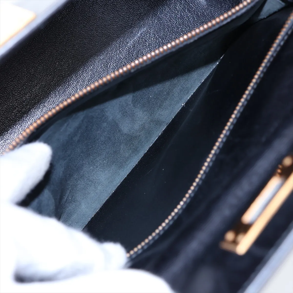 [Individually packaged] Hermes Kelly 28 Letournée Box Calf Black Gold Hardware K: 1981 — view 8