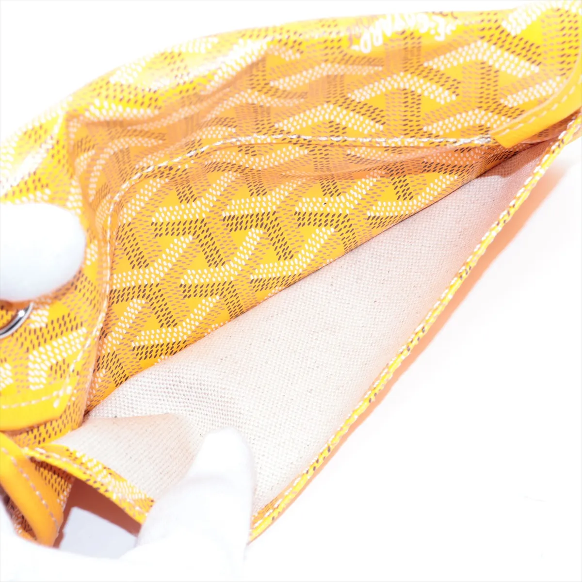 Saint Louis PM PVC Pouch Orange No attached strap — view 5