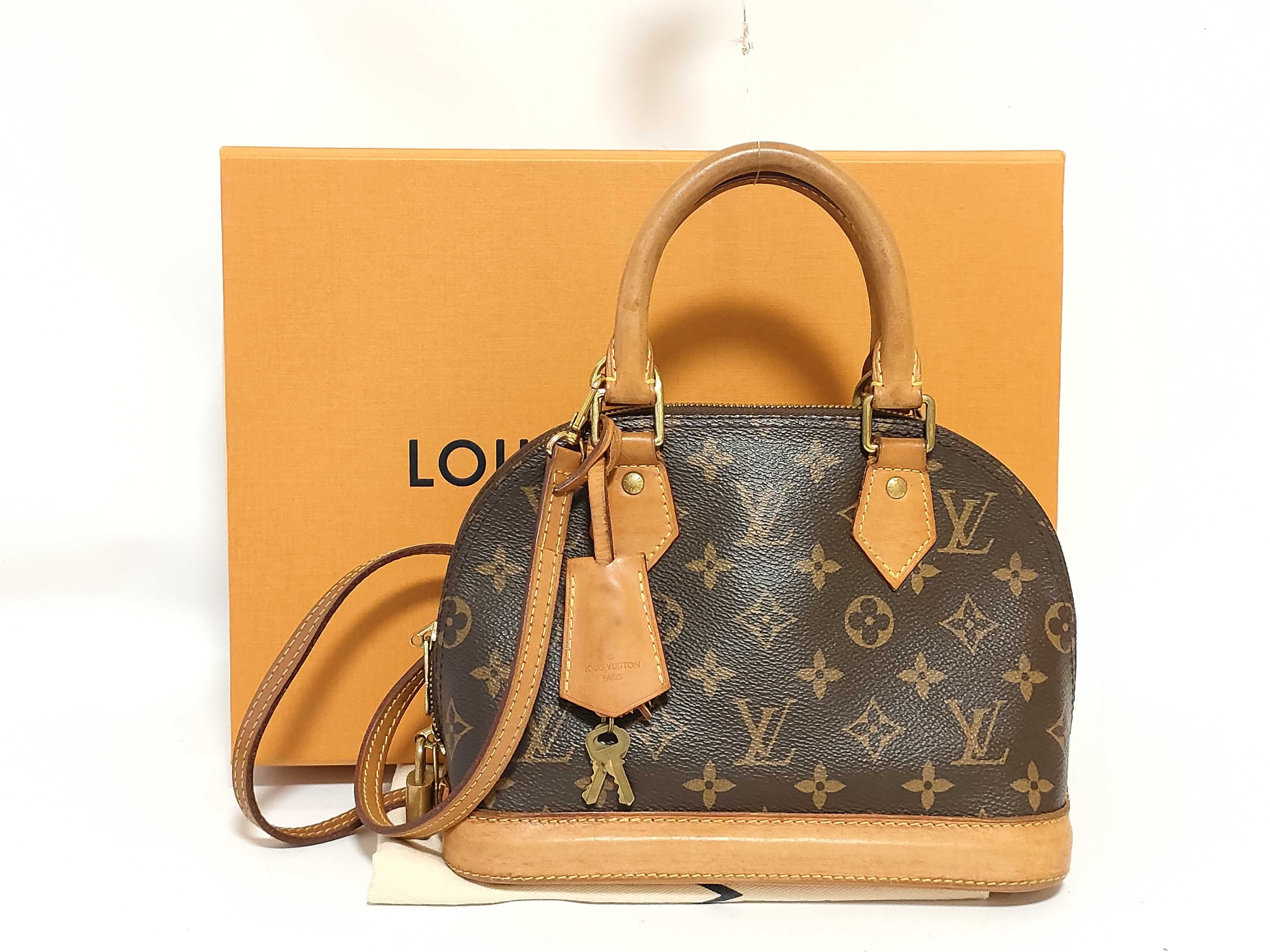 Monogram Alma BB M53152 SN2189 Handbag (RFID detected)