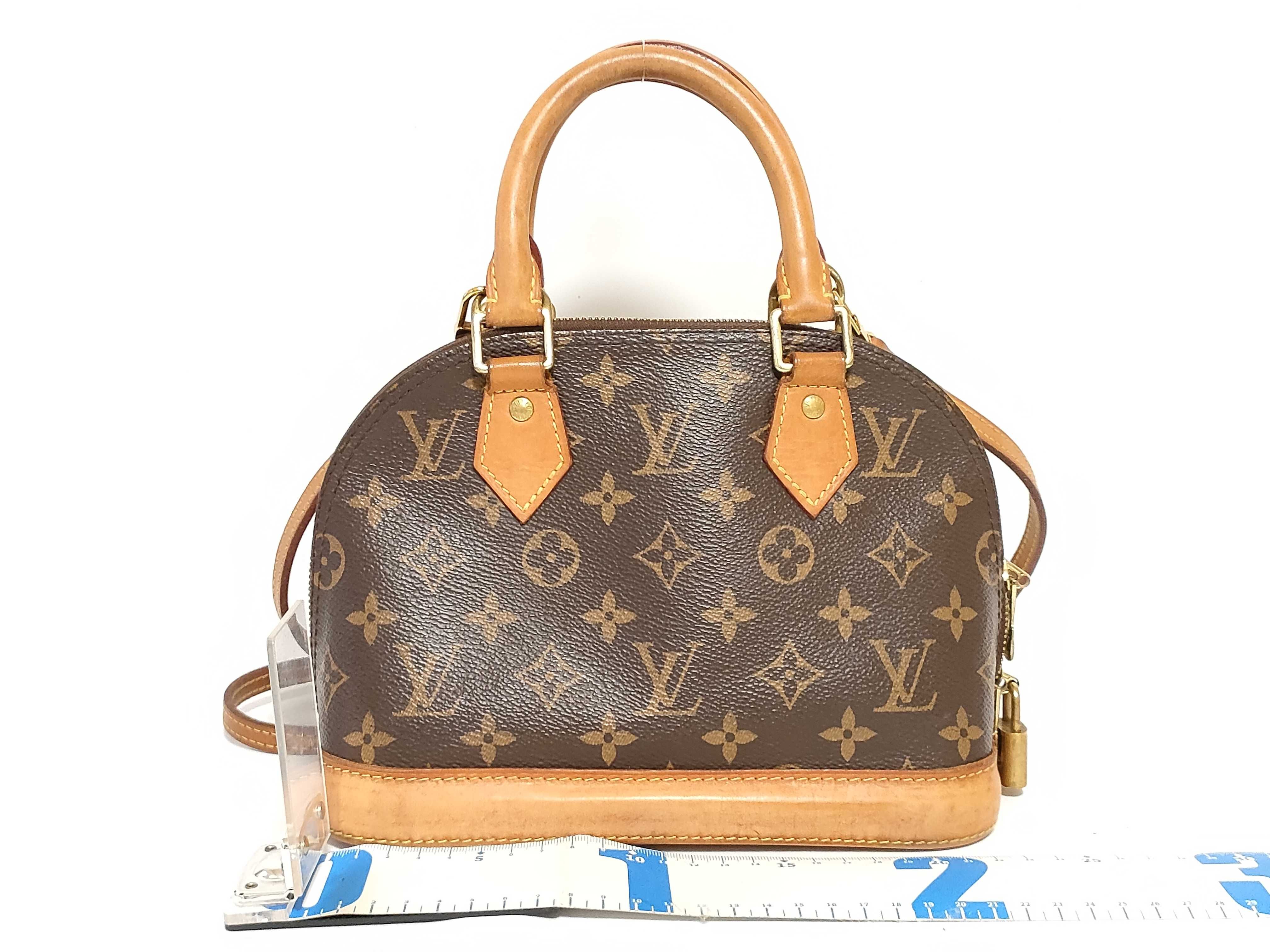 Monogram Alma BB M53152 SN2189 Handbag (RFID detected) — view 2