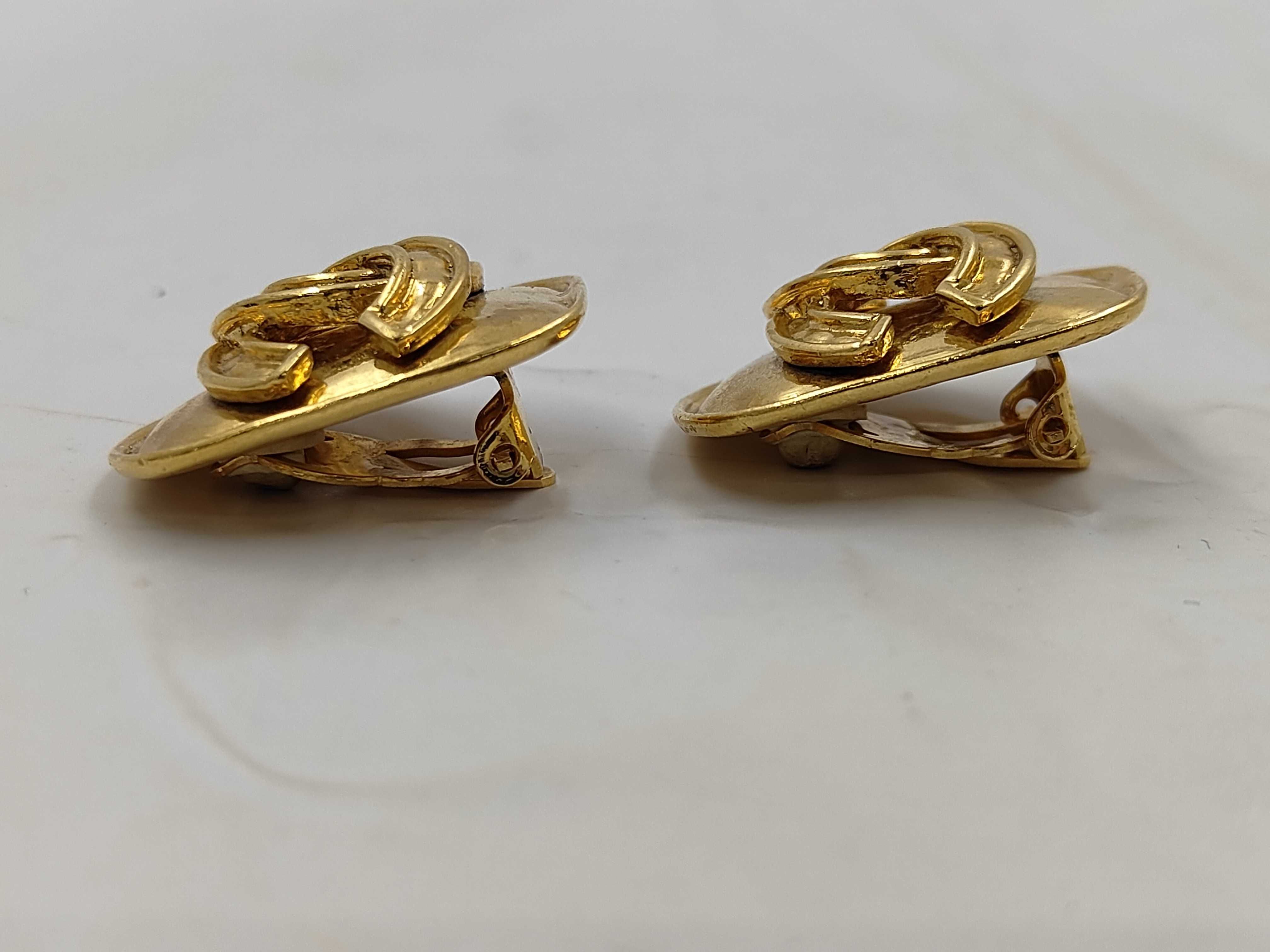 earrings with box, rectangular plate earrings. — view 2