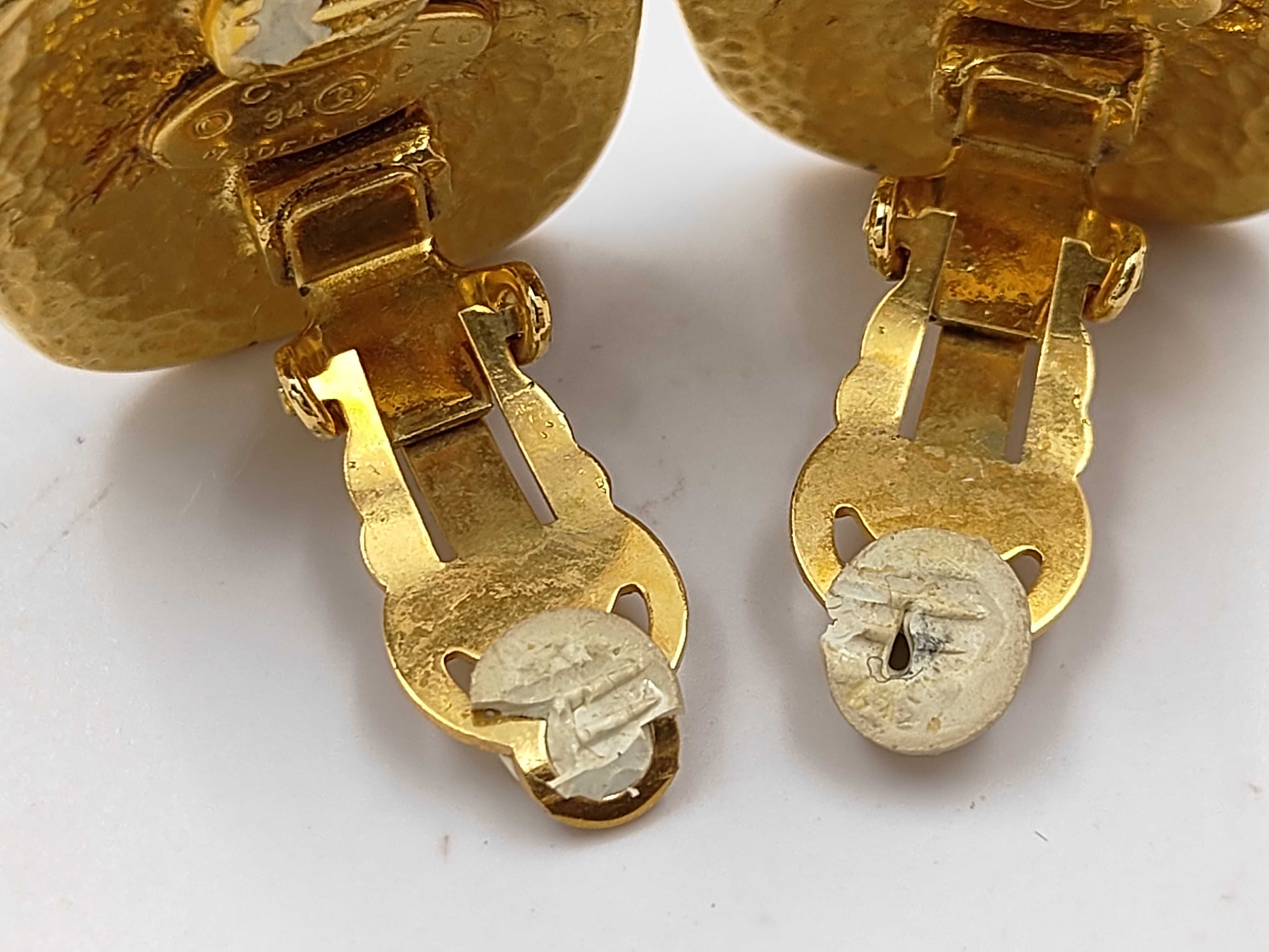 earrings with box, rectangular plate earrings. — view 8