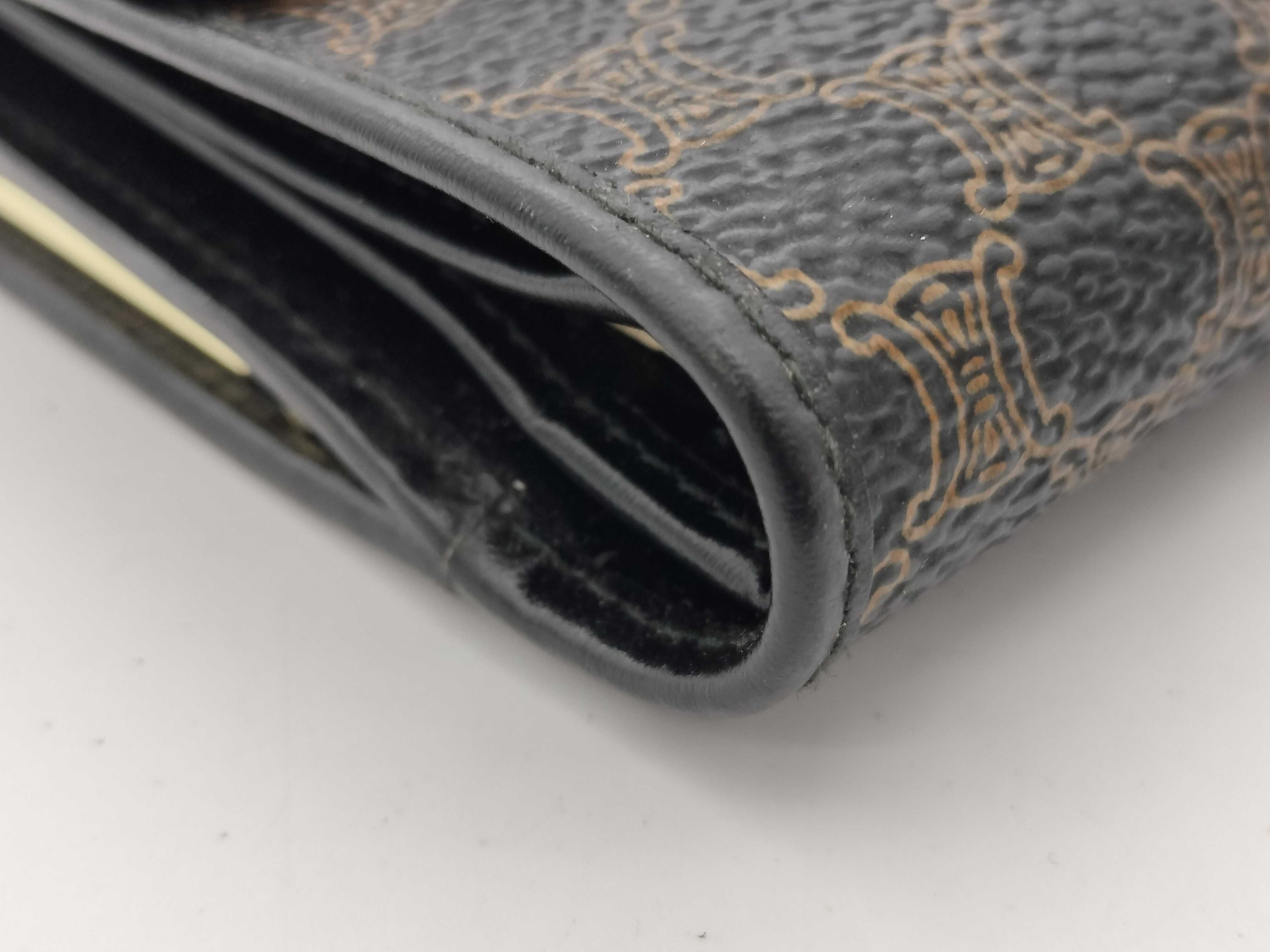 Macadam Leather Clasp Folding Wallet — view 4