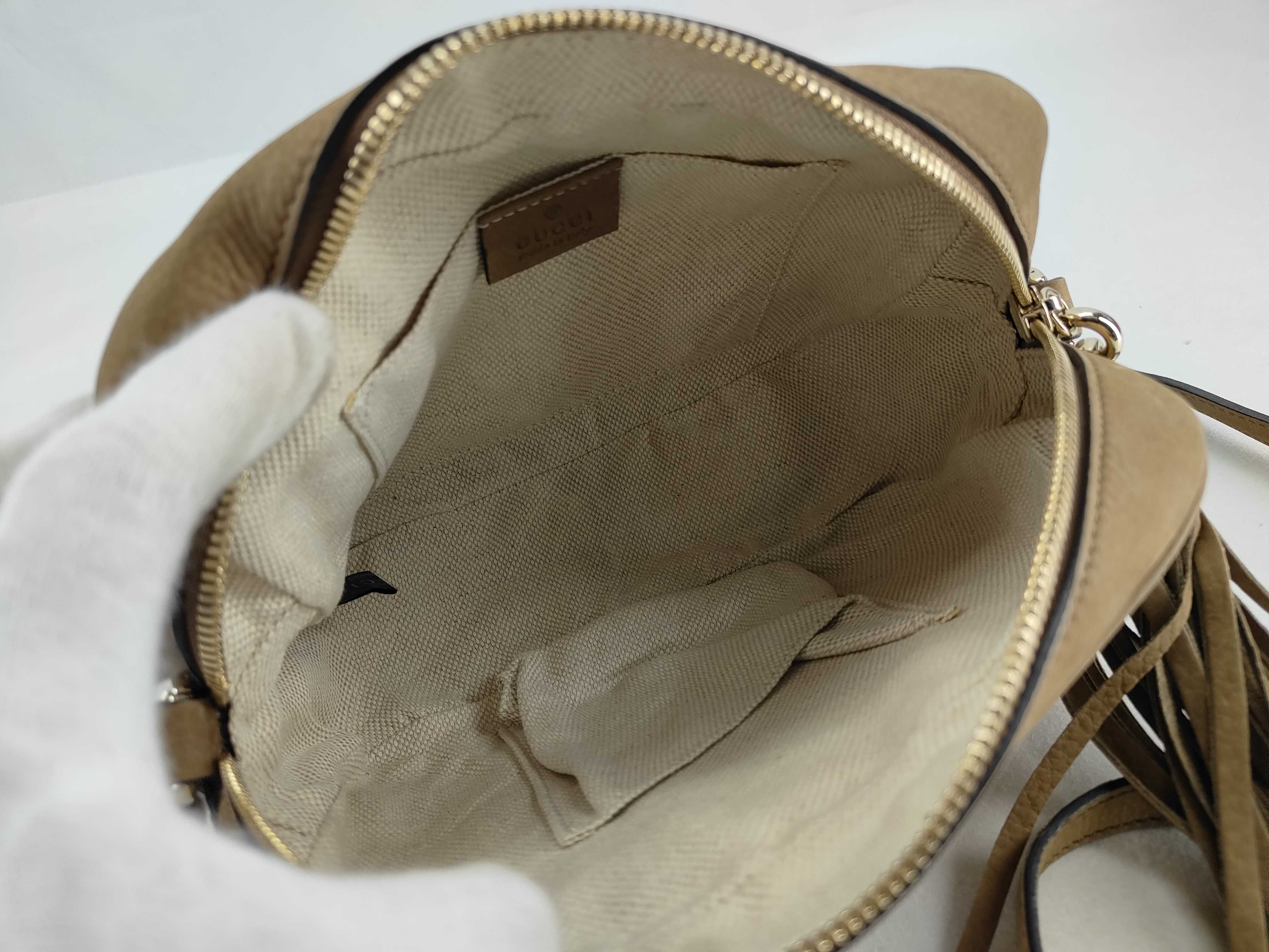 Soho ID- Soho Cowskin Shoulder bag Beige 308364 Shoulder bag — view 8