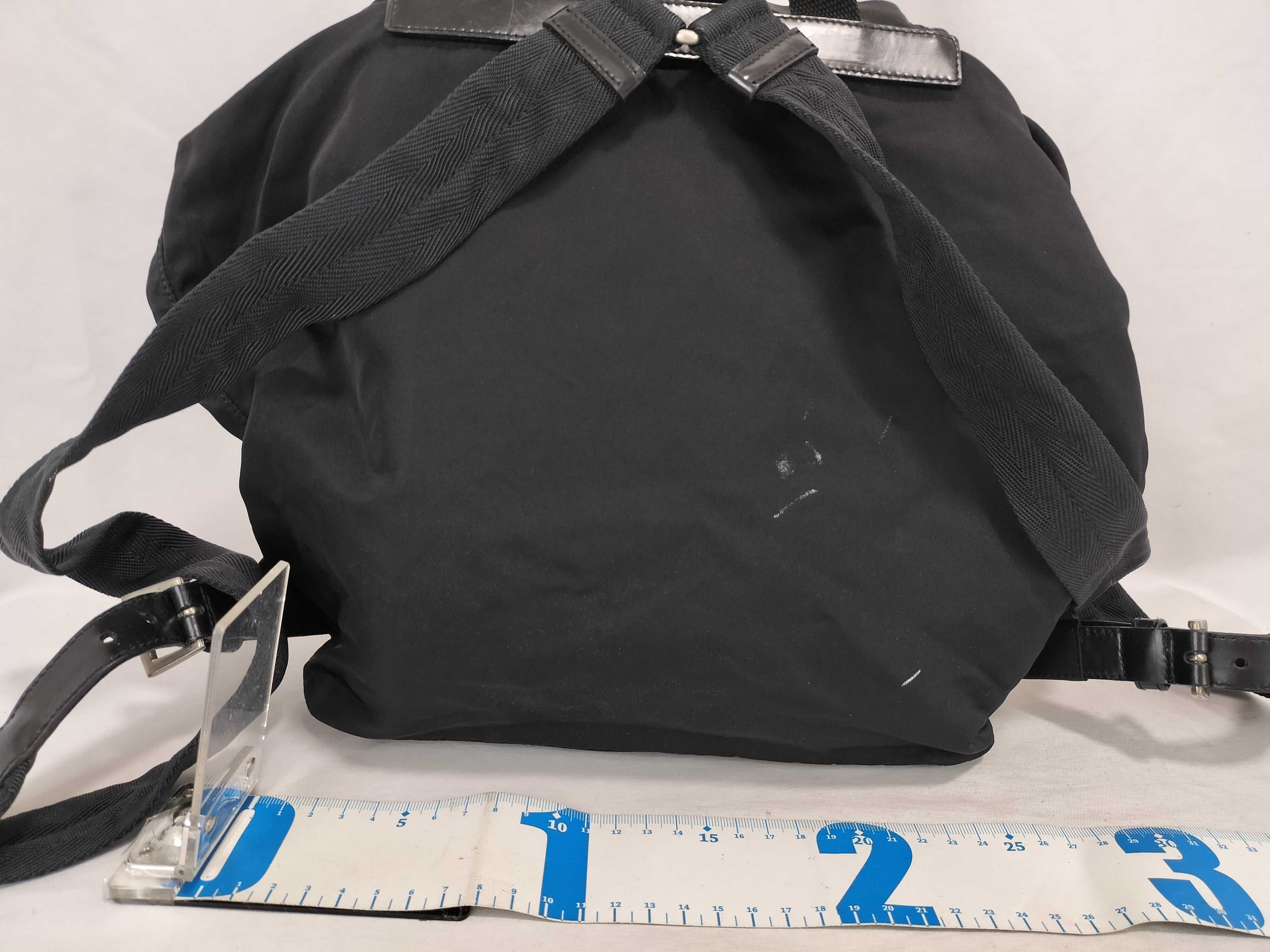Nylon Backpack B4650 Black Rucksack — view 2