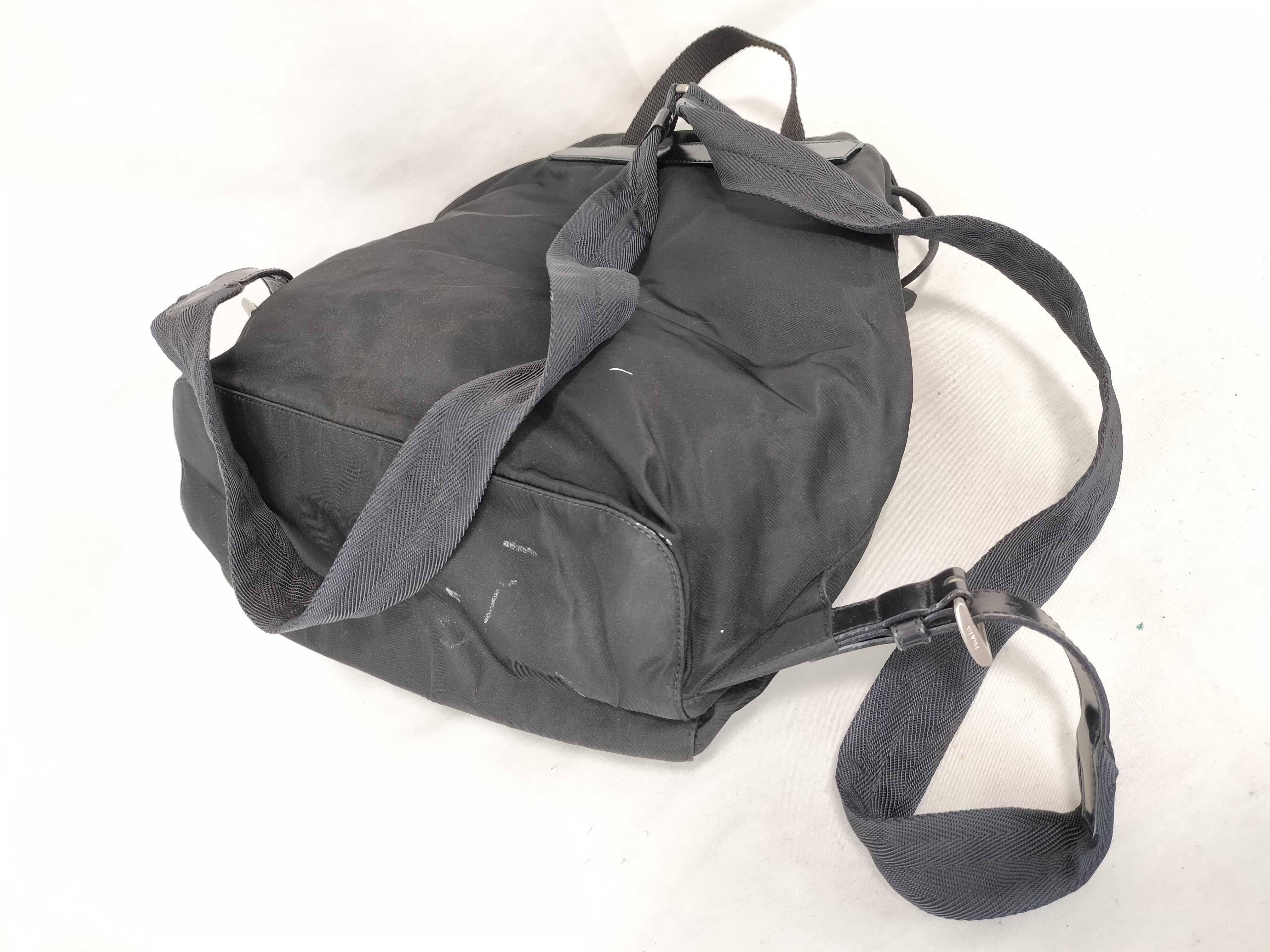 Nylon Backpack B4650 Black Rucksack — view 3