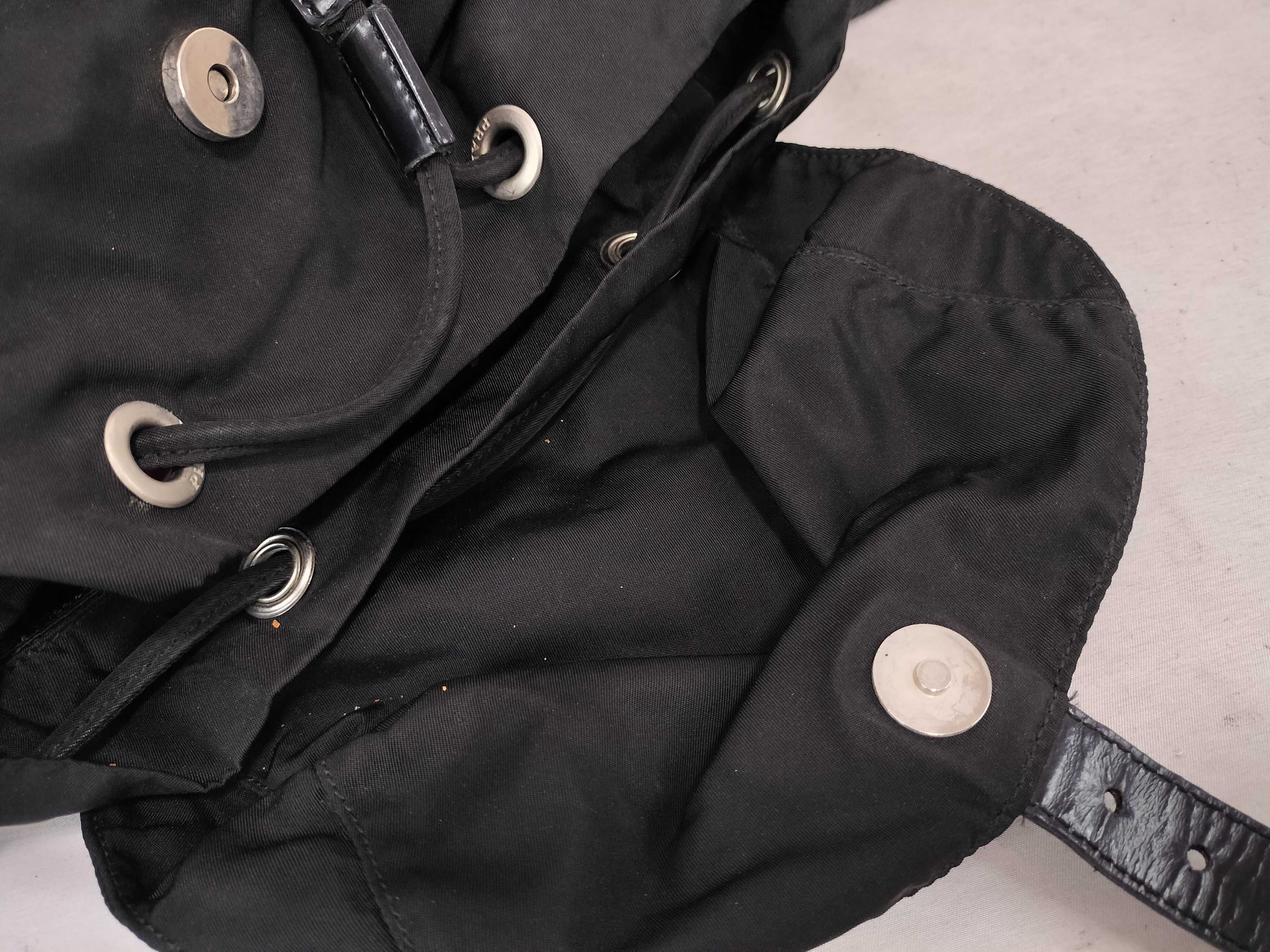 Nylon Backpack B4650 Black Rucksack — view 8