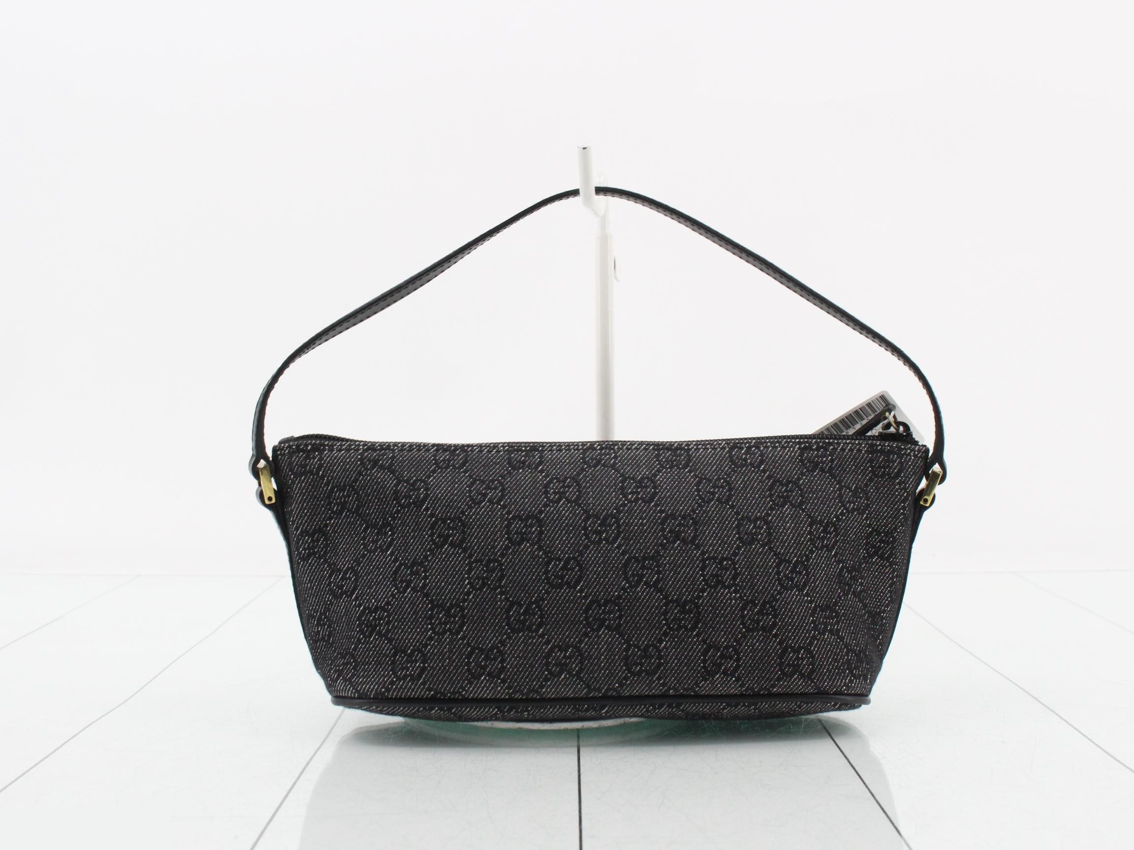 GG Canvas Accessory Pouch — view 2