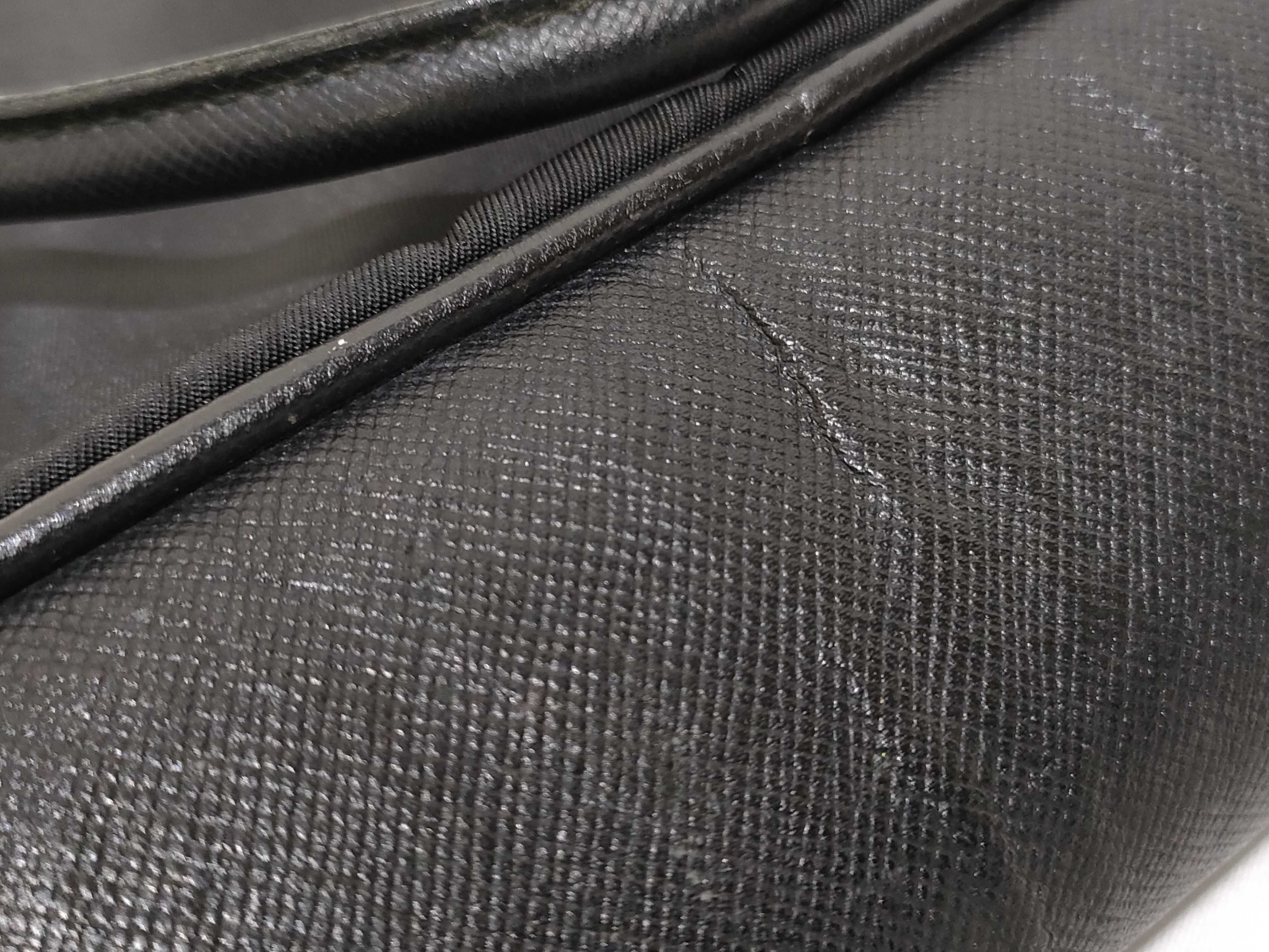 Nylon Mini Boston Handbag, Black Nylon Handbag — view 14