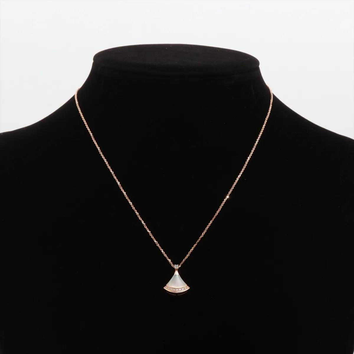 Diva Dream Shell Diamond Necklace 750(PG) 6.2g 7W1N6T Shell — view 5