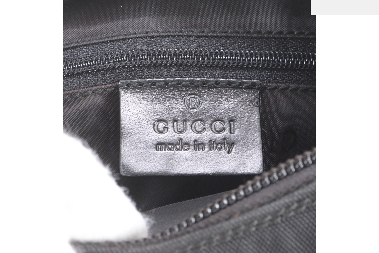 Leather and nylon shoulder bag, shoulder bag, handbag. — view 8