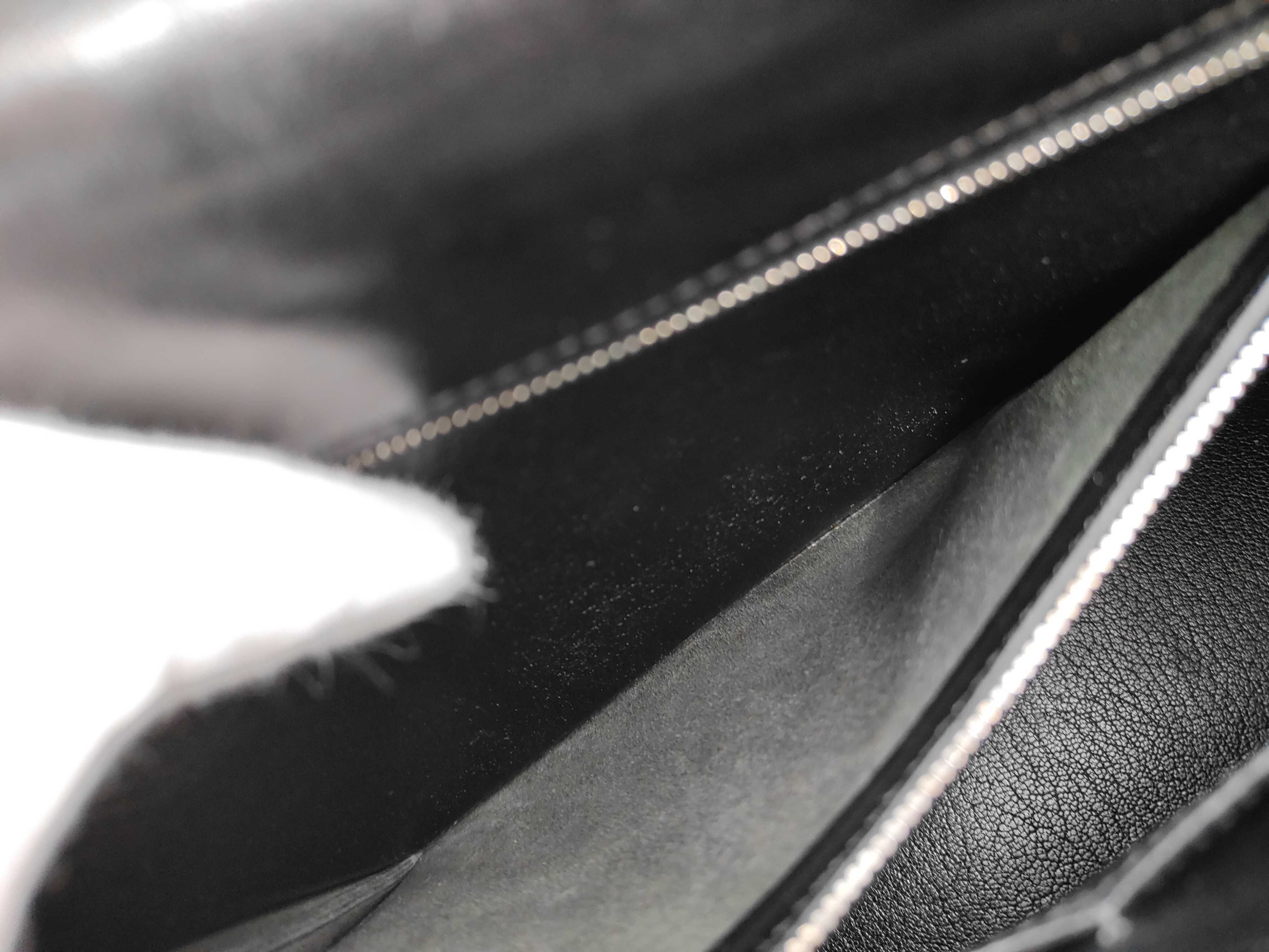Kelly 28 Box Calf Leather, Black, Silver Hardware, D Stamp, Handbag — view 10