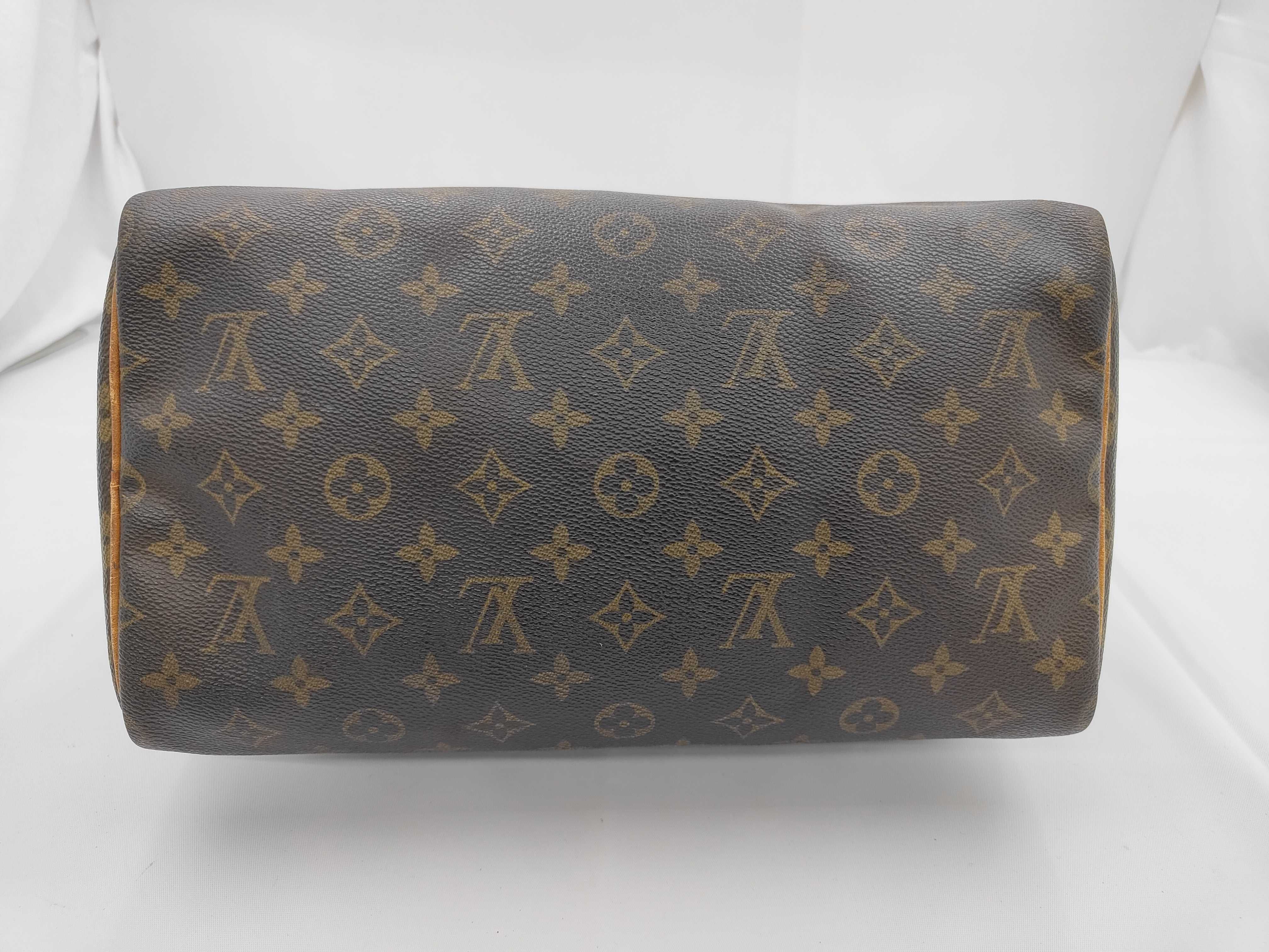Monogram Speedy 30 M41526 Monogram Brown Handbag Boston Bag — view 5