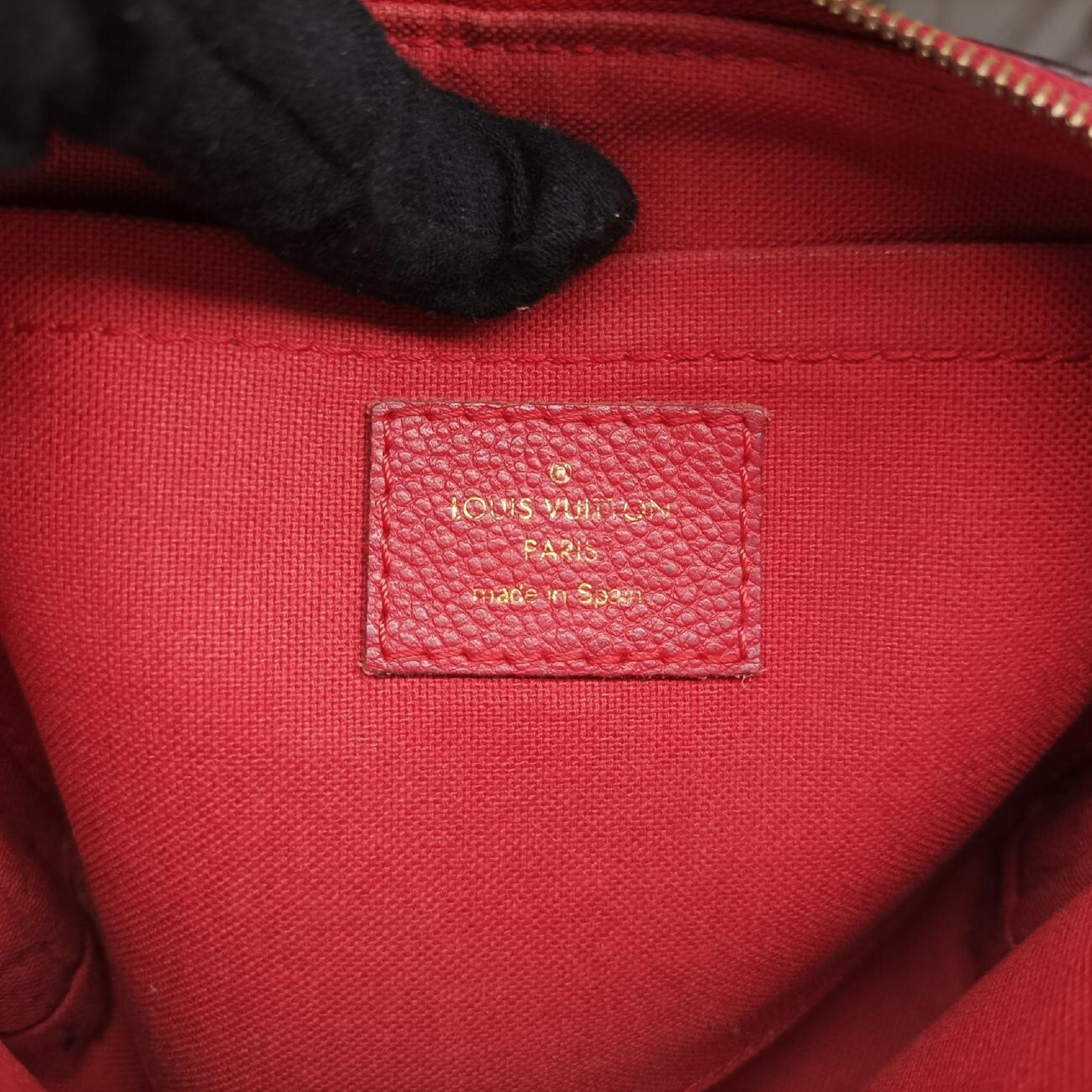 Pallas Clutch Monogram/Brown x Cerise Monogram Canvas x Calf Leather M41638 (Serial Number Unknown) Shoulder Bag — view 7