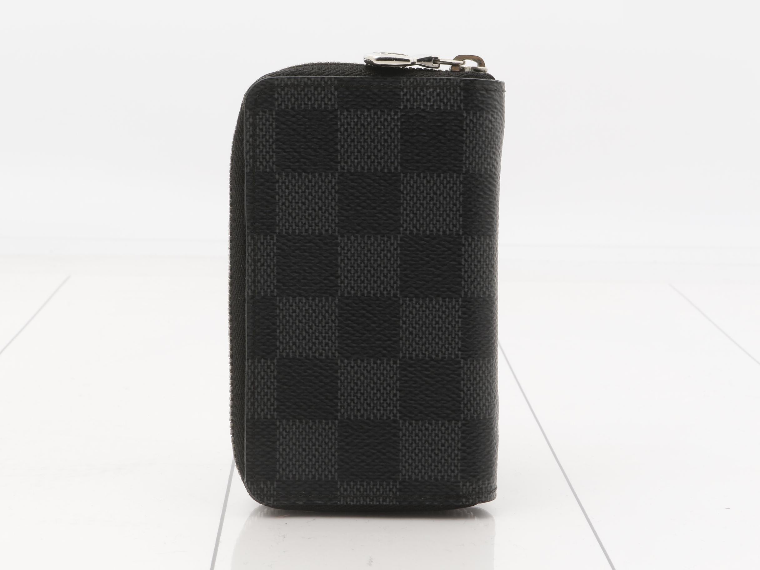 Damier Graphite Zippy Coin Purse (Coin Purse) N63076 — view 2
