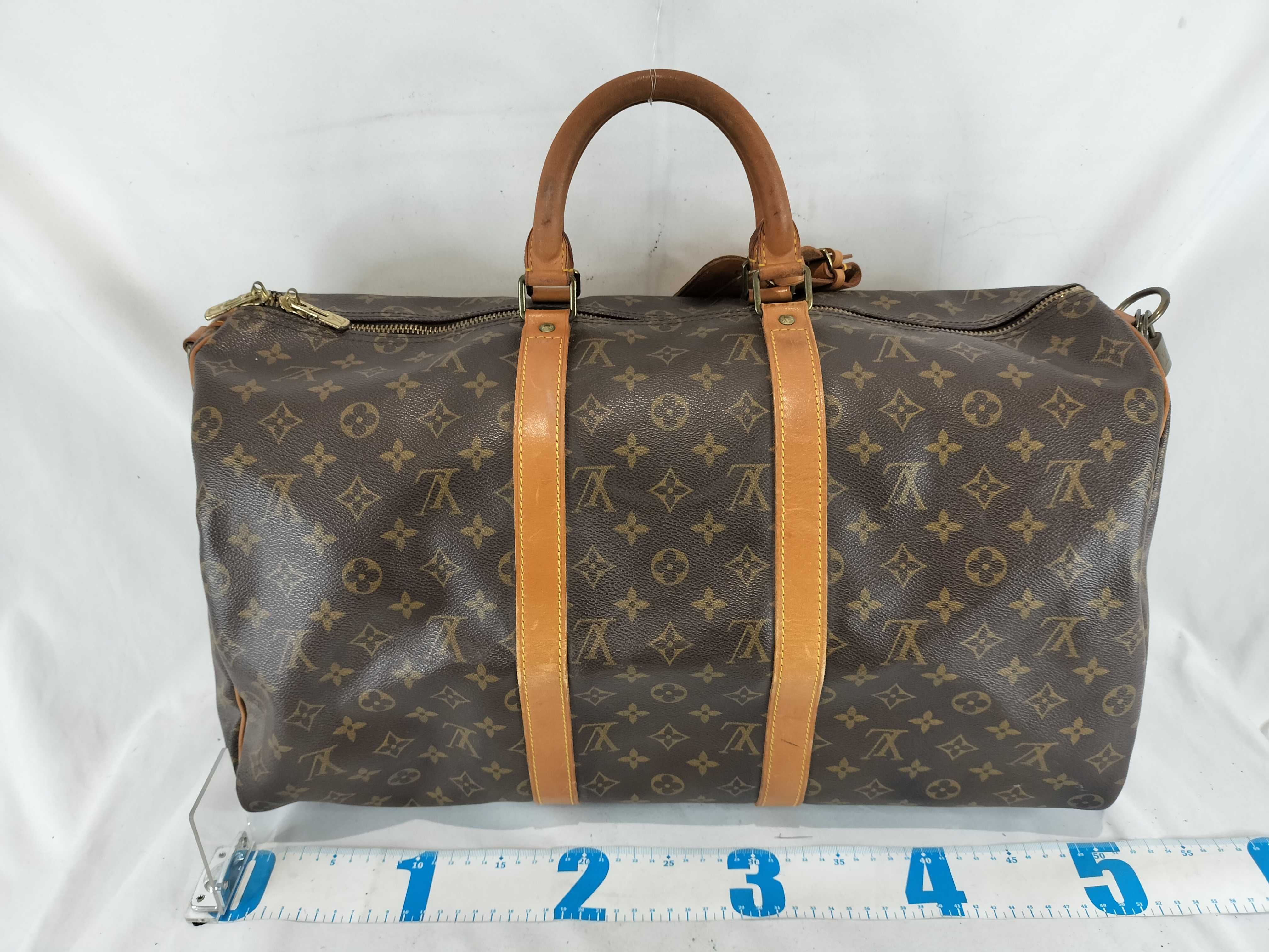 Monogram M41416 Keepall Bandoulière 50 Boston Bag — view 2