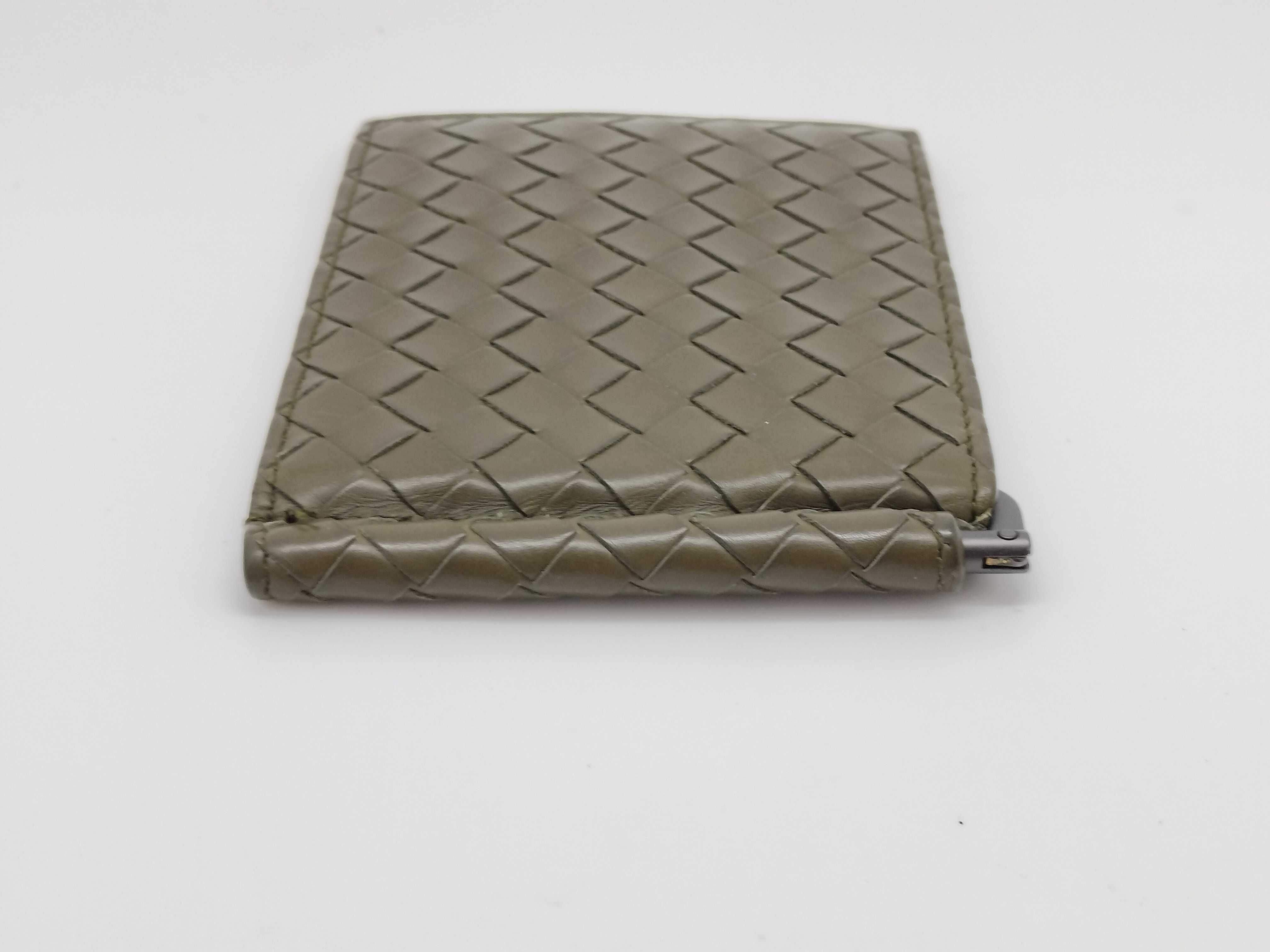 Intrecciato Man Clip Card Case Billfold — view 4